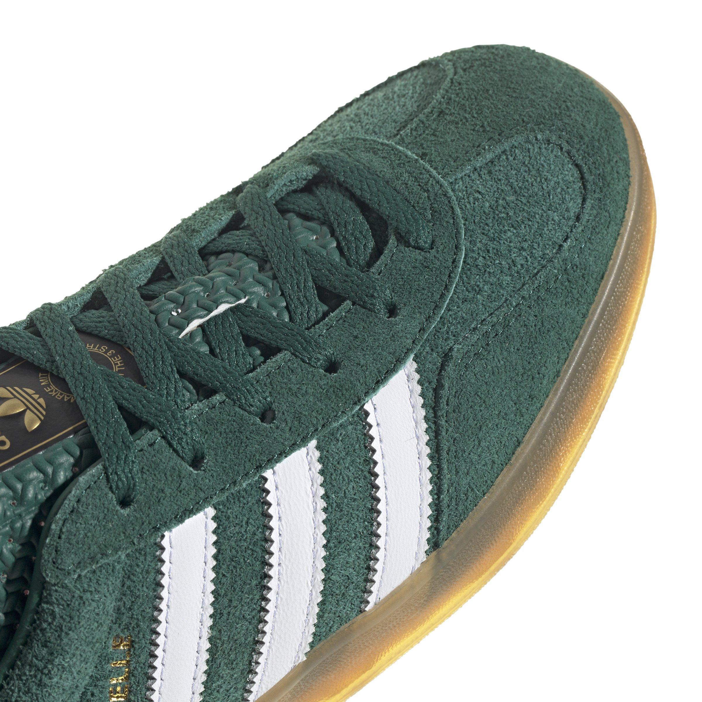 adidas Originals Gazelle "Collegiate Green/Ftwr White/Lucid Pink" Women's Shoe - GREEN/WHITE/PINK Thumbnail View 8