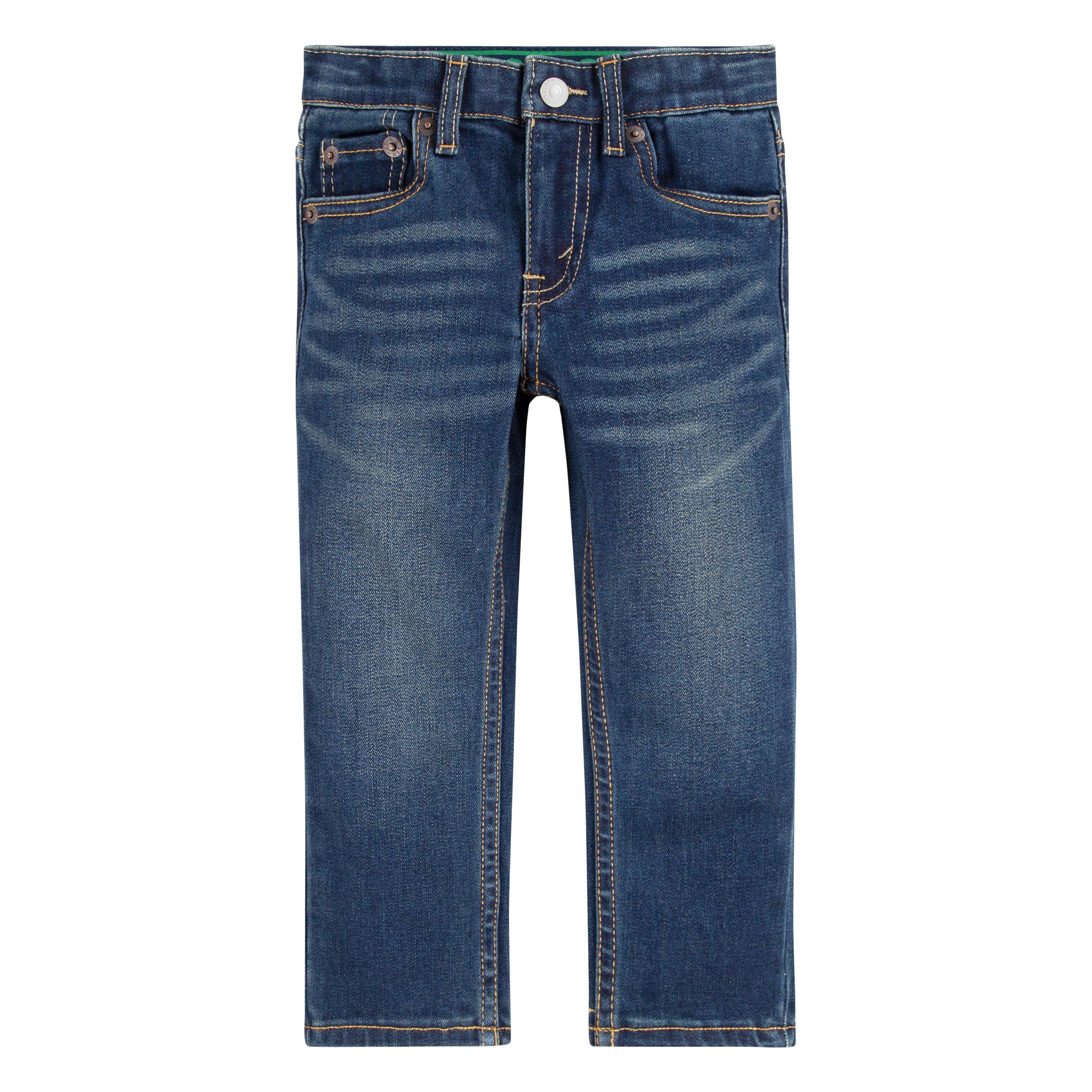 Levi's 511 Eco-Soft Performance Slim Fit Med Wash Toddler Boys' Resilient Blue Denim Jeans - RESILIENT BLUE Thumbnail View 8