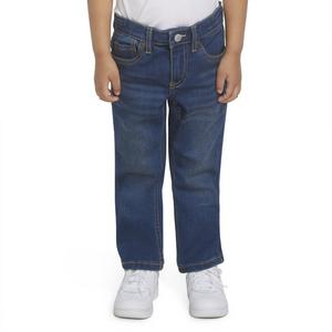 Levi's 511 Eco-Soft Performance Slim Fit Med Wash Toddler Boys' Resilient Denim Jeans - Blue