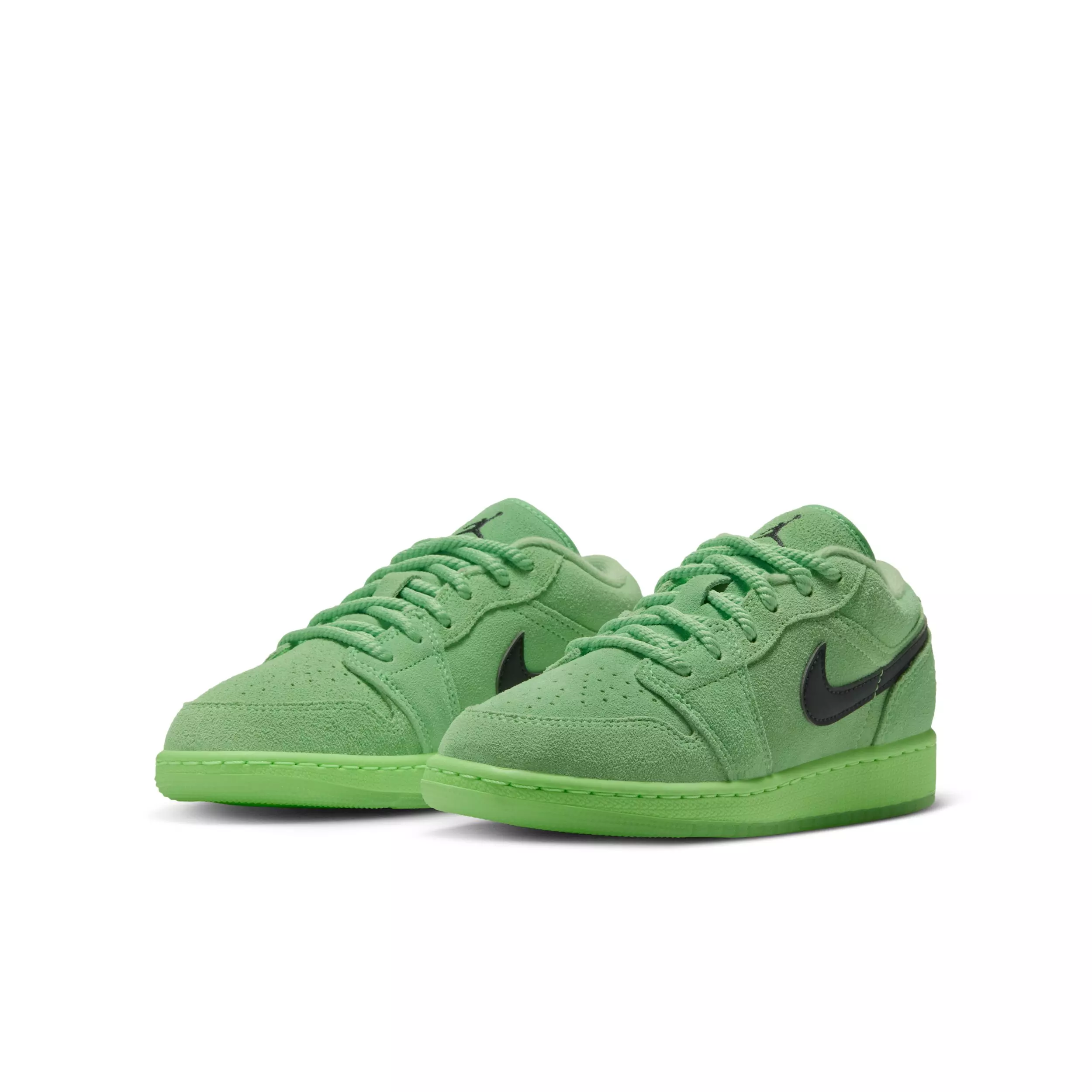 Jordan 1 Low SE "Lime Blast/Lime Blast/Anthracite" Grade School Boys' Shoe - LIME/LIME/ANTHRACITE