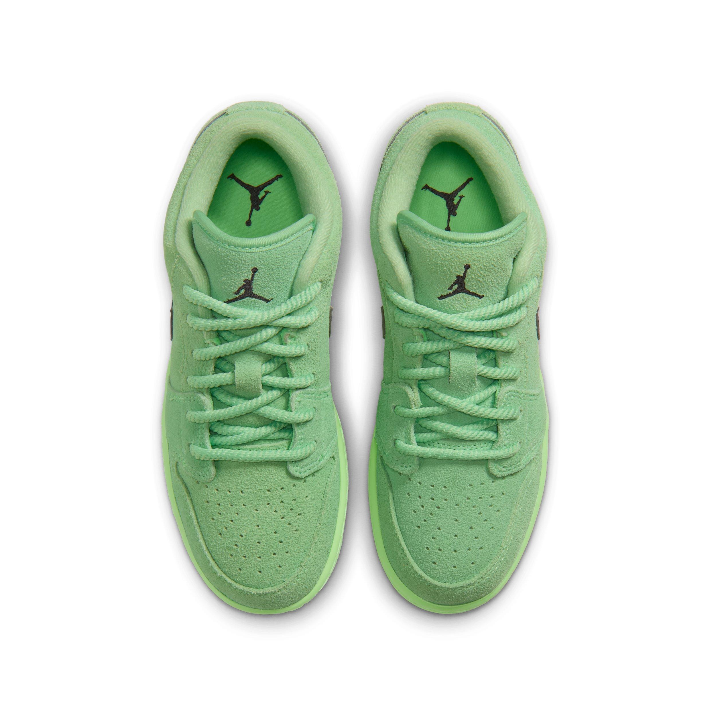 Jordan 1 Low SE "Lime Blast/Lime Blast/Anthracite" Grade School Boys' Shoe - LIME/LIME/ANTHRACITE