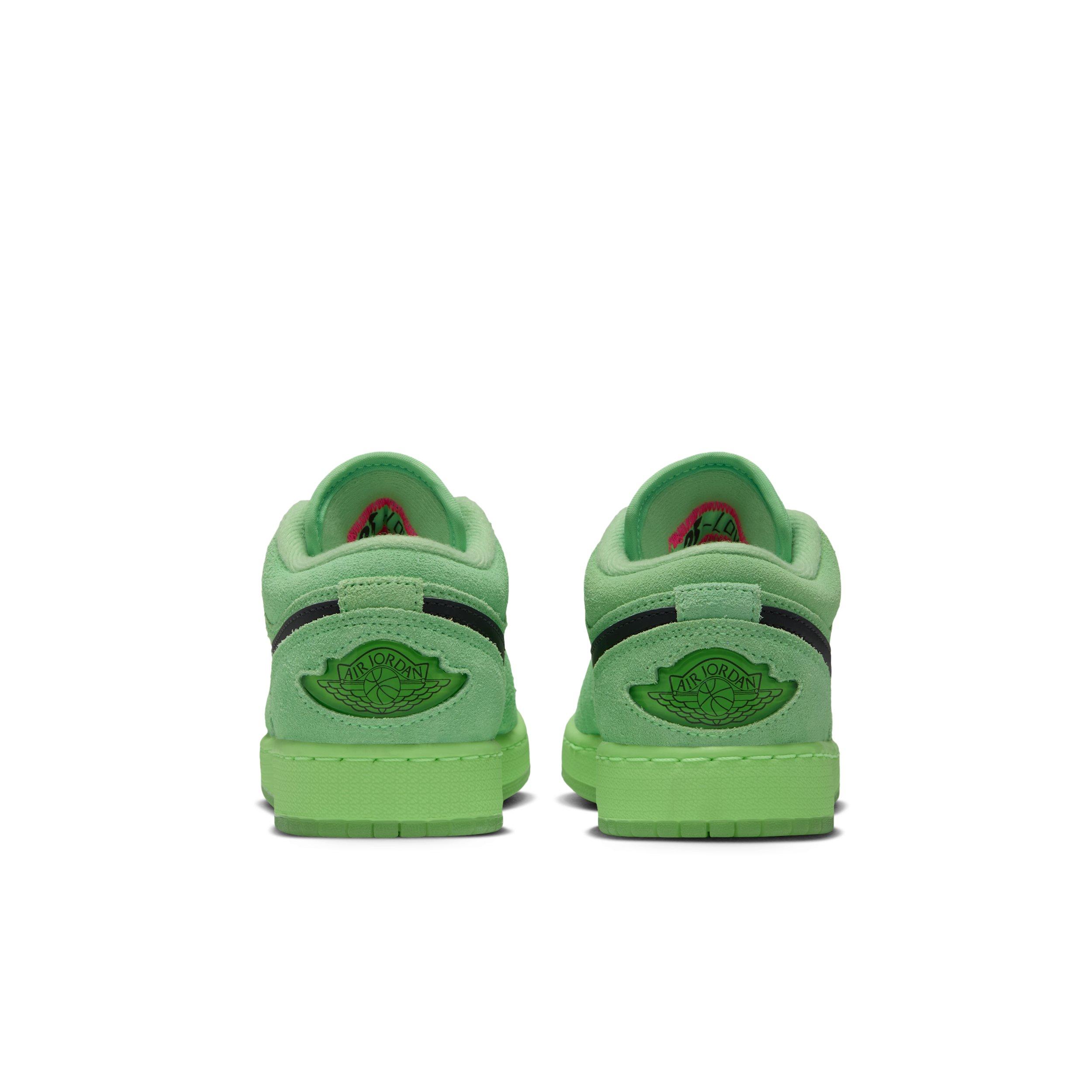 Jordan 1 Low SE "Lime Blast/Lime Blast/Anthracite" Grade School Boys' Shoe - LIME/LIME/ANTHRACITE