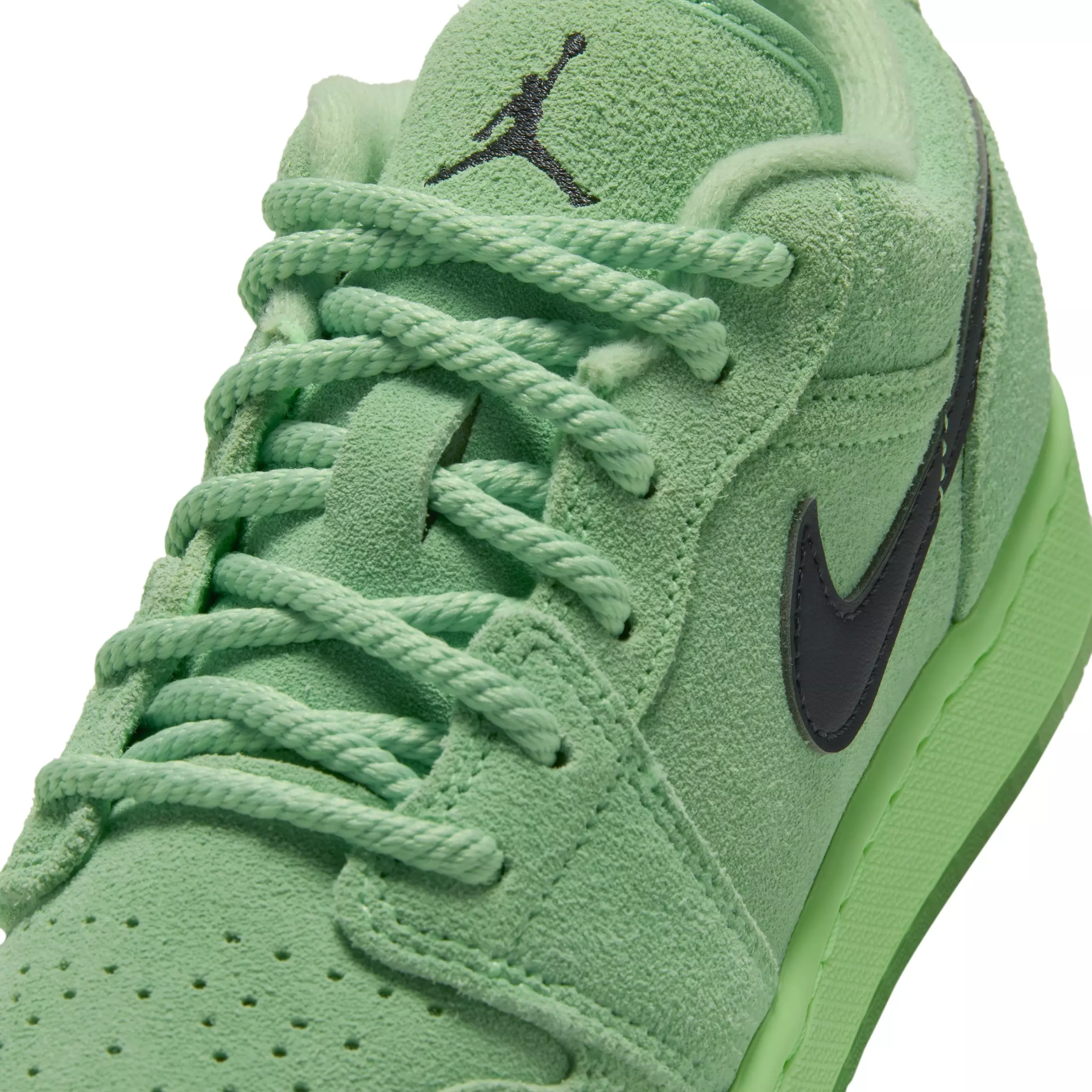 Jordan 1 Low SE "Lime Blast/Lime Blast/Anthracite" Grade School Boys' Shoe - LIME/LIME/ANTHRACITE