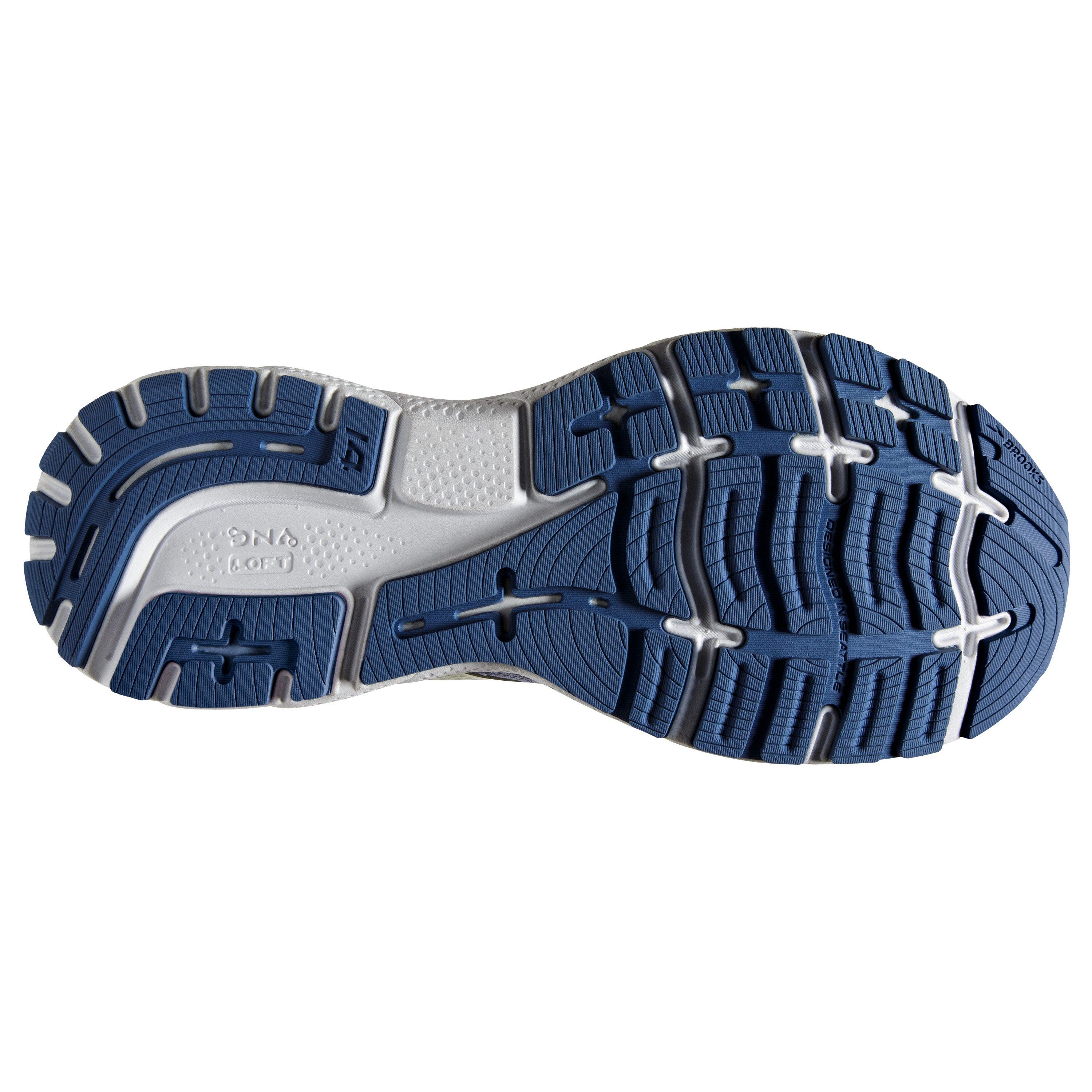 Brooks Ghost 14 "Light Purple/Navy/Lime" Women's Running Shoe - LT PURPLE/NAVY/LIME Thumbnail View 6