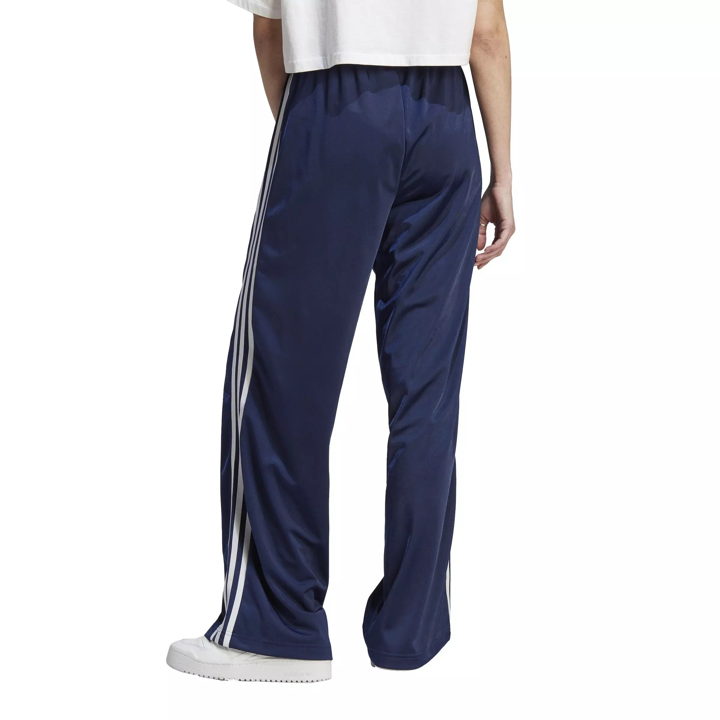 adidas Originals Women's Firebird Loose Tracksuit Bottoms -Navy - NAVY