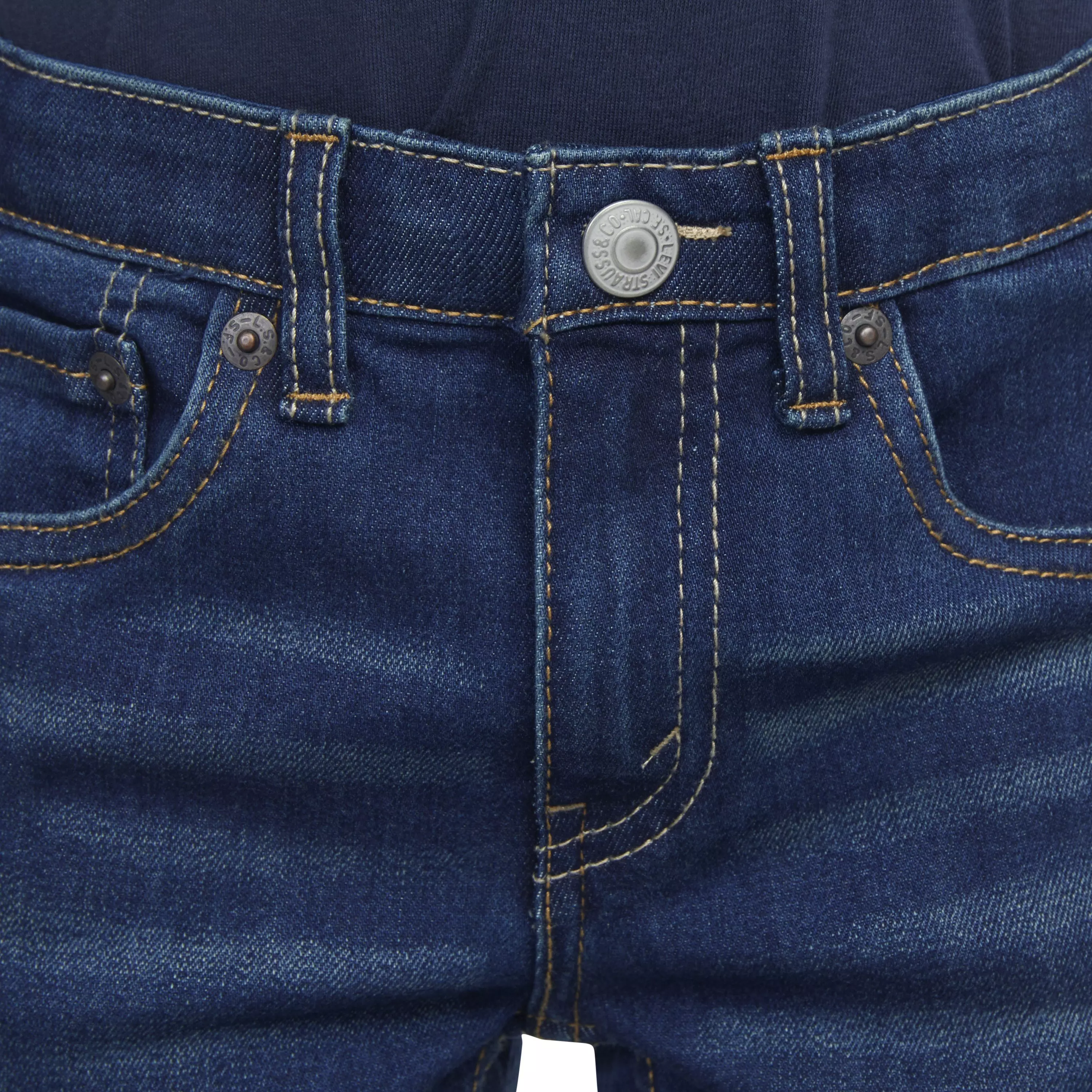 Levi's 511 Eco-Soft Performance Slim Fit Med Wash Little Boys' Resilient Blue Denim Jeans - RESILIENT BLUE