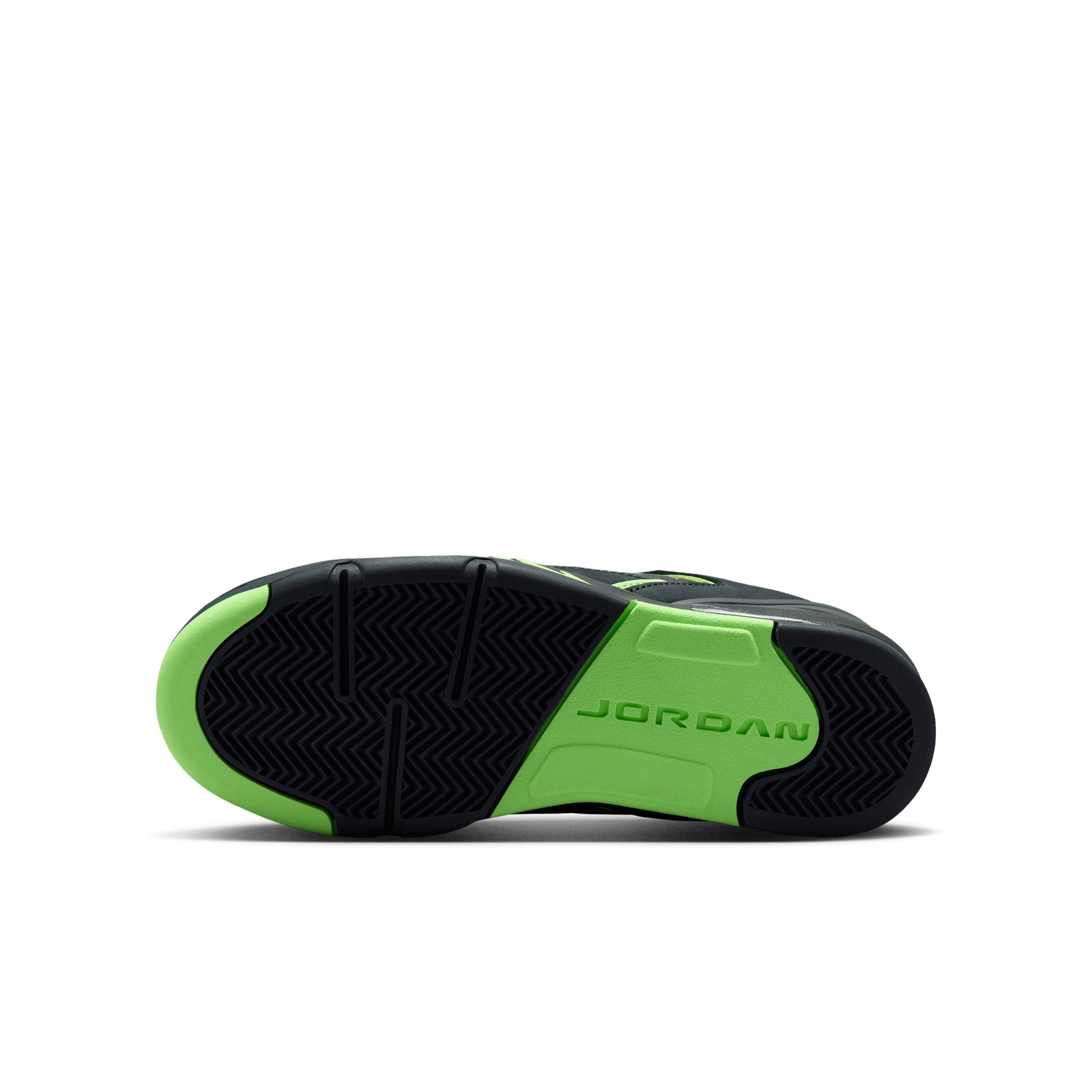 Jordan Sixty Plus Low "Anthracite/Lime Blast/Pink Blast/Anthracite" Grade School Boys' Shoe - ANTHRACITE/LIME/PINK/ANTHRACITE