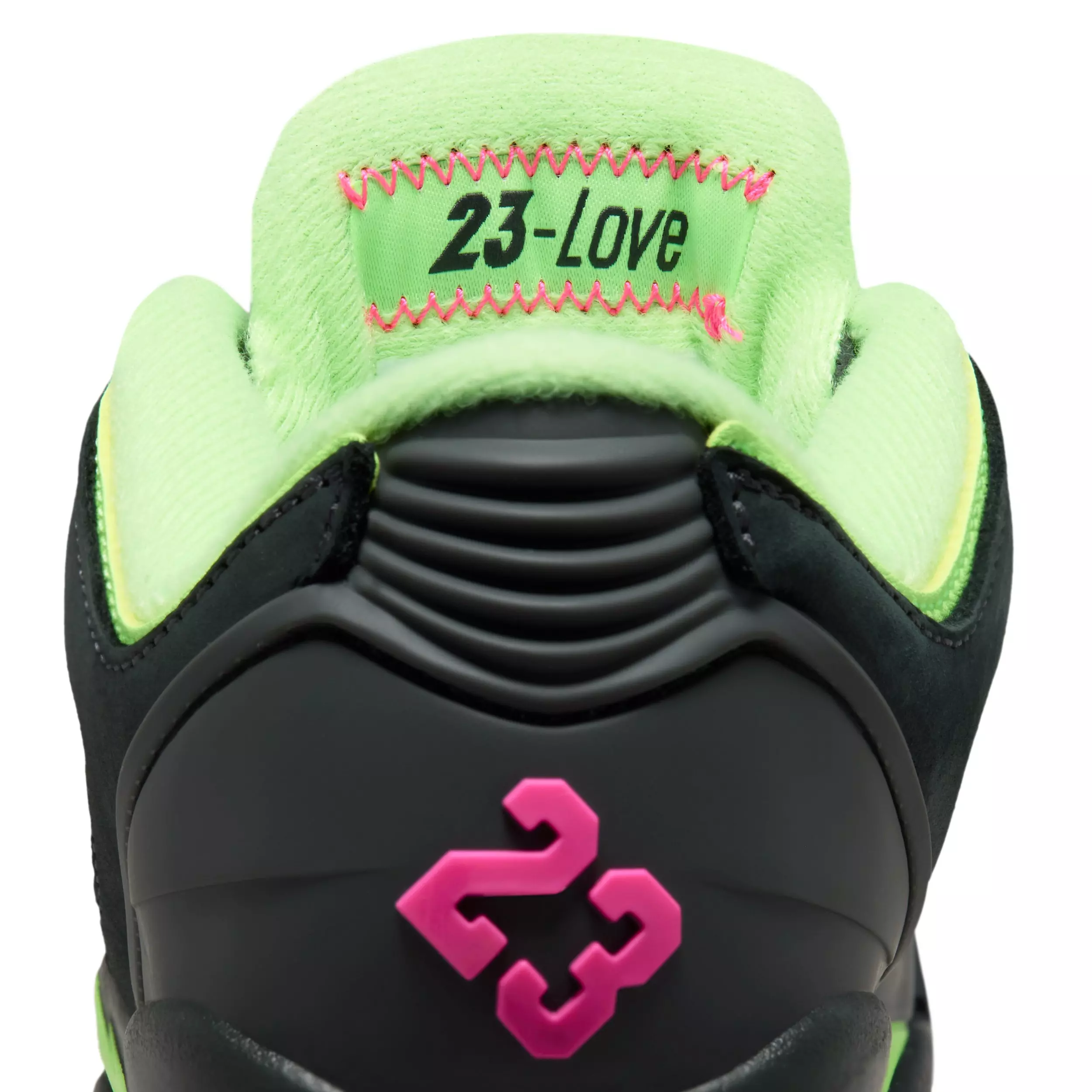 Jordan Sixty Plus Low "Anthracite/Lime Blast/Pink Blast/Anthracite" Grade School Boys' Shoe - ANTHRACITE/LIME/PINK/ANTHRACITE