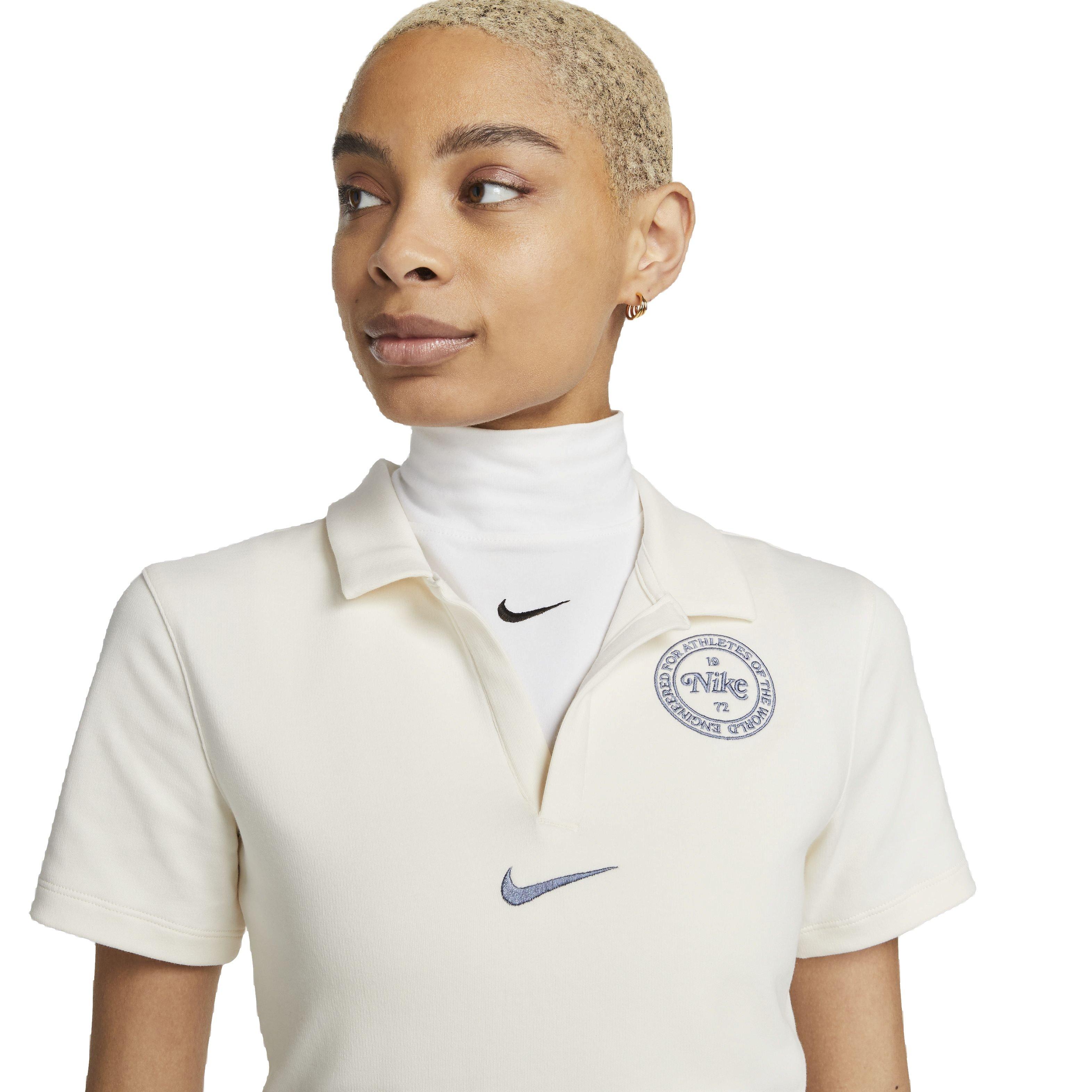 Nike Sportswear Essential Women's Short-Sleeve Polo Top.