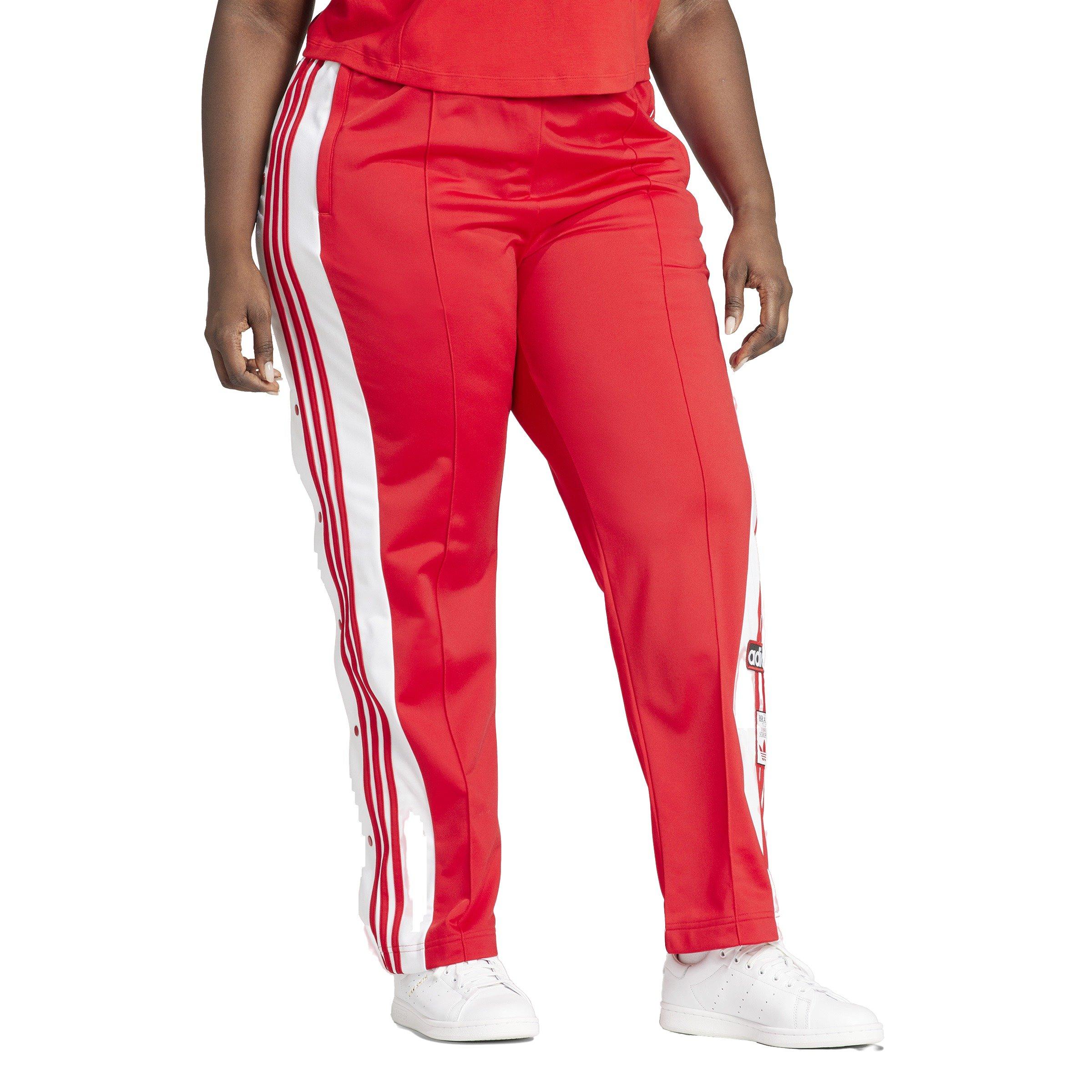 adidas Originals Women's Adibreak Adicolor Tracksuit Bottoms - Red - RED Thumbnail View 4