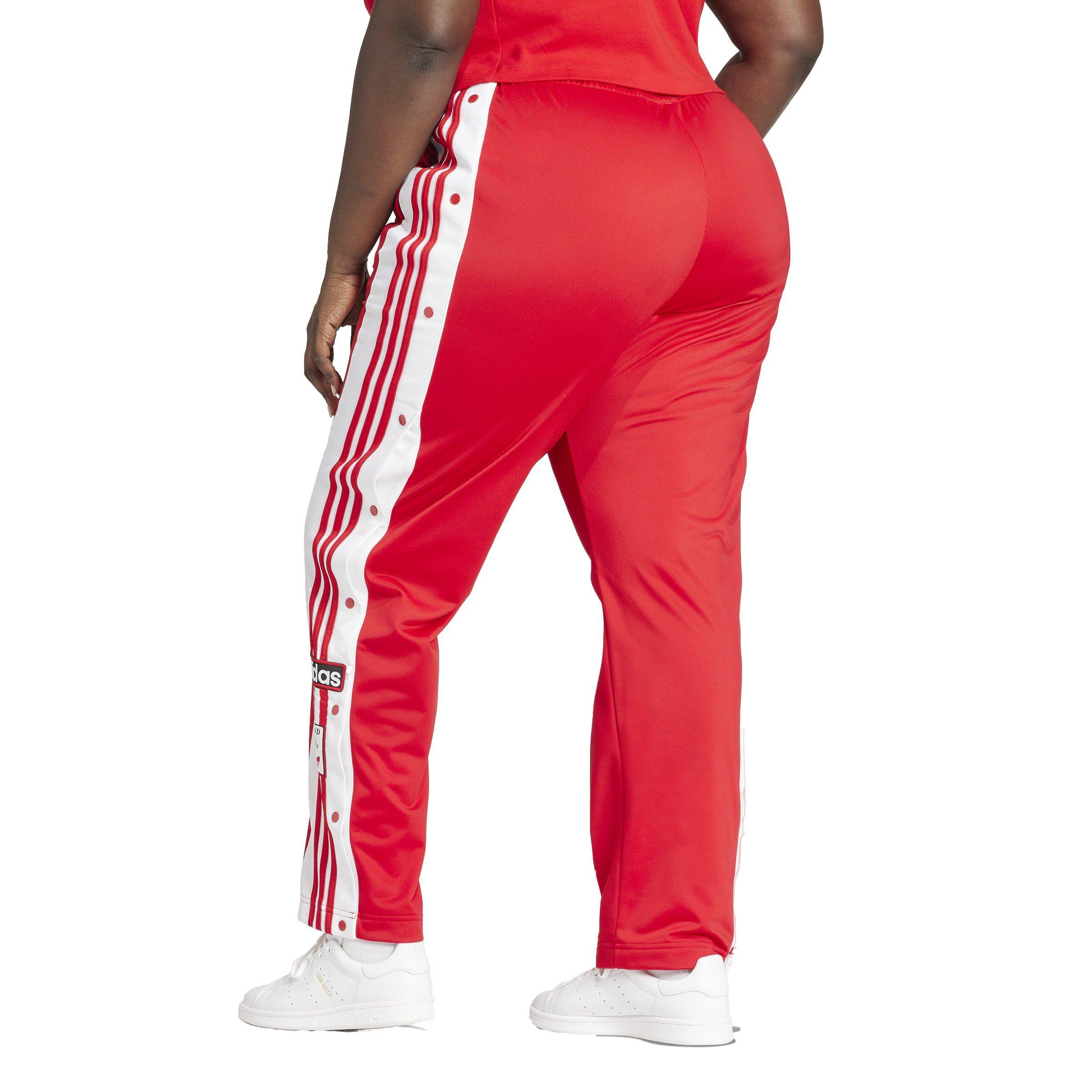 adidas Originals Women's Adibreak Adicolor Tracksuit Bottoms - Red - RED Thumbnail View 2