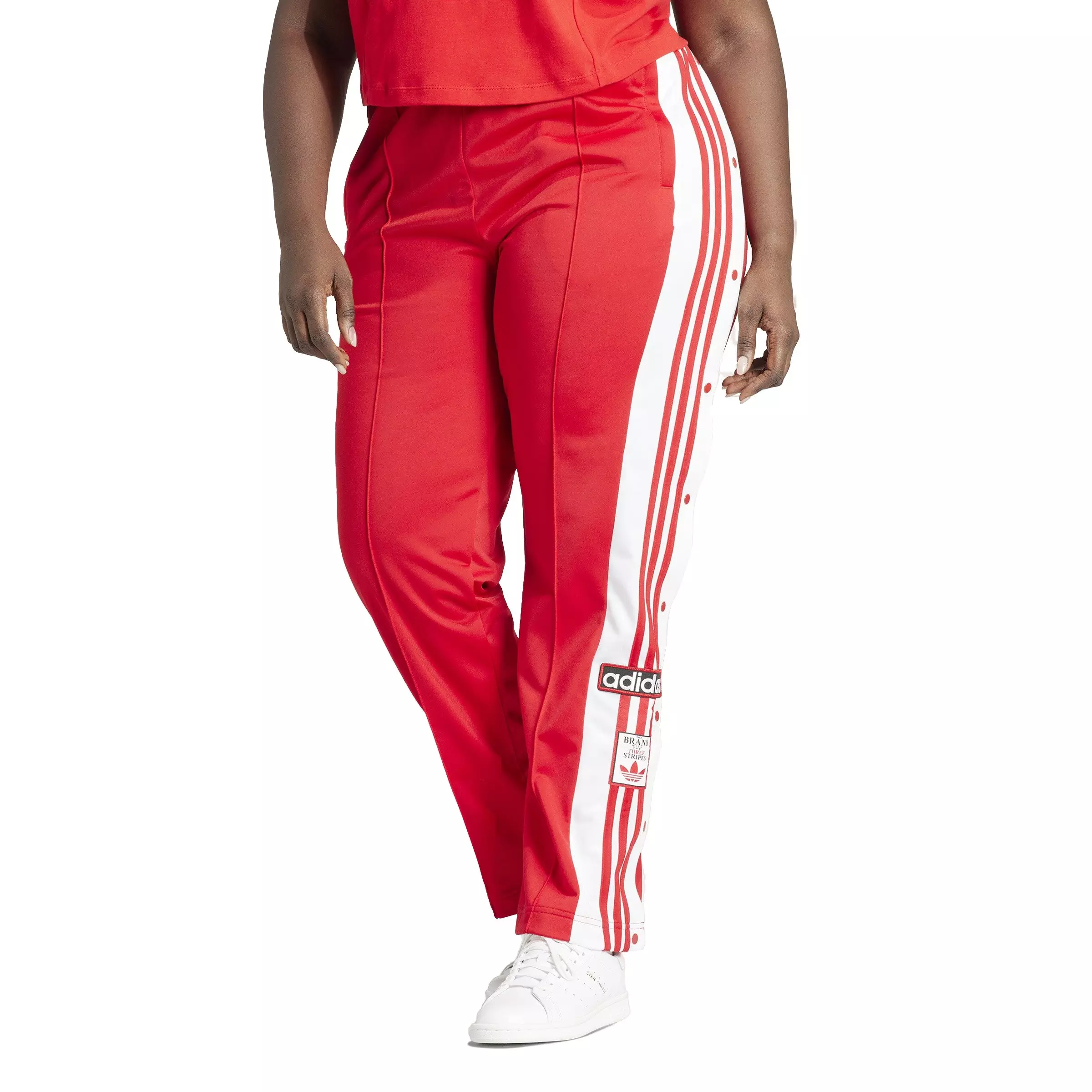 adidas Originals Women's Adibreak Adicolor Tracksuit Bottoms - Red - RED