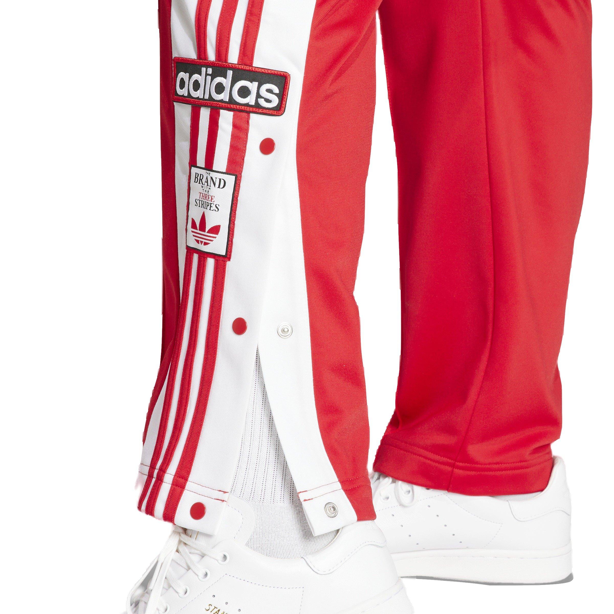 adidas Originals Women's Adibreak Adicolor Tracksuit Bottoms - Red - RED Thumbnail View 3
