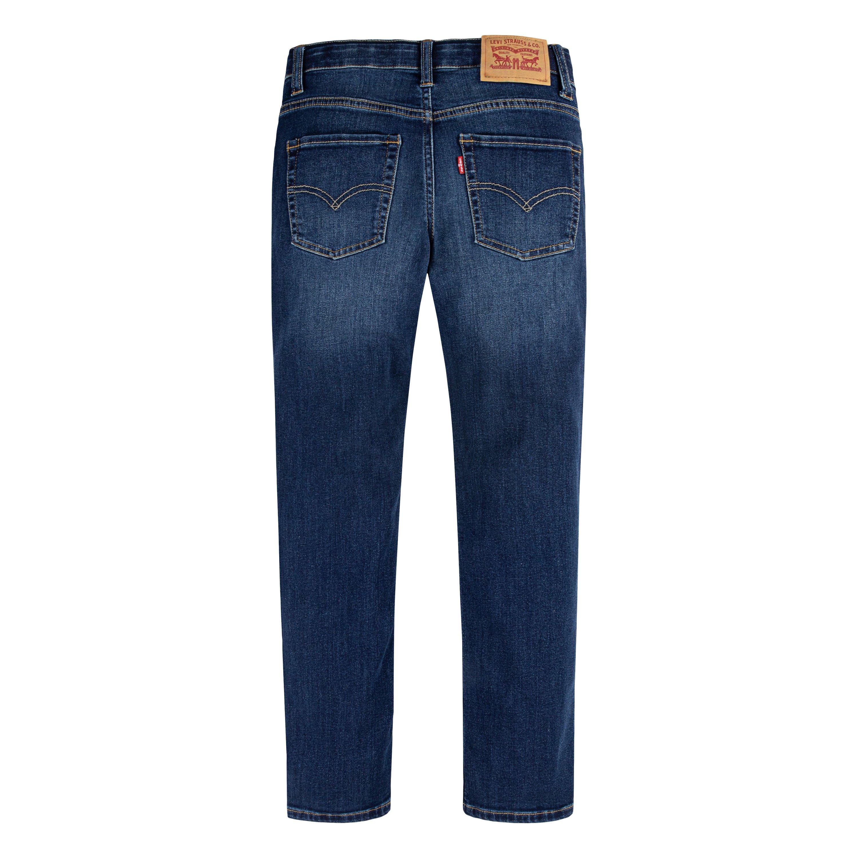 Levi's 511 Eco-Soft Performance Slim Fit Med Wash Big Boys' Resilient Blue Denim Jeans - RESILIENT BLUE Thumbnail View 11