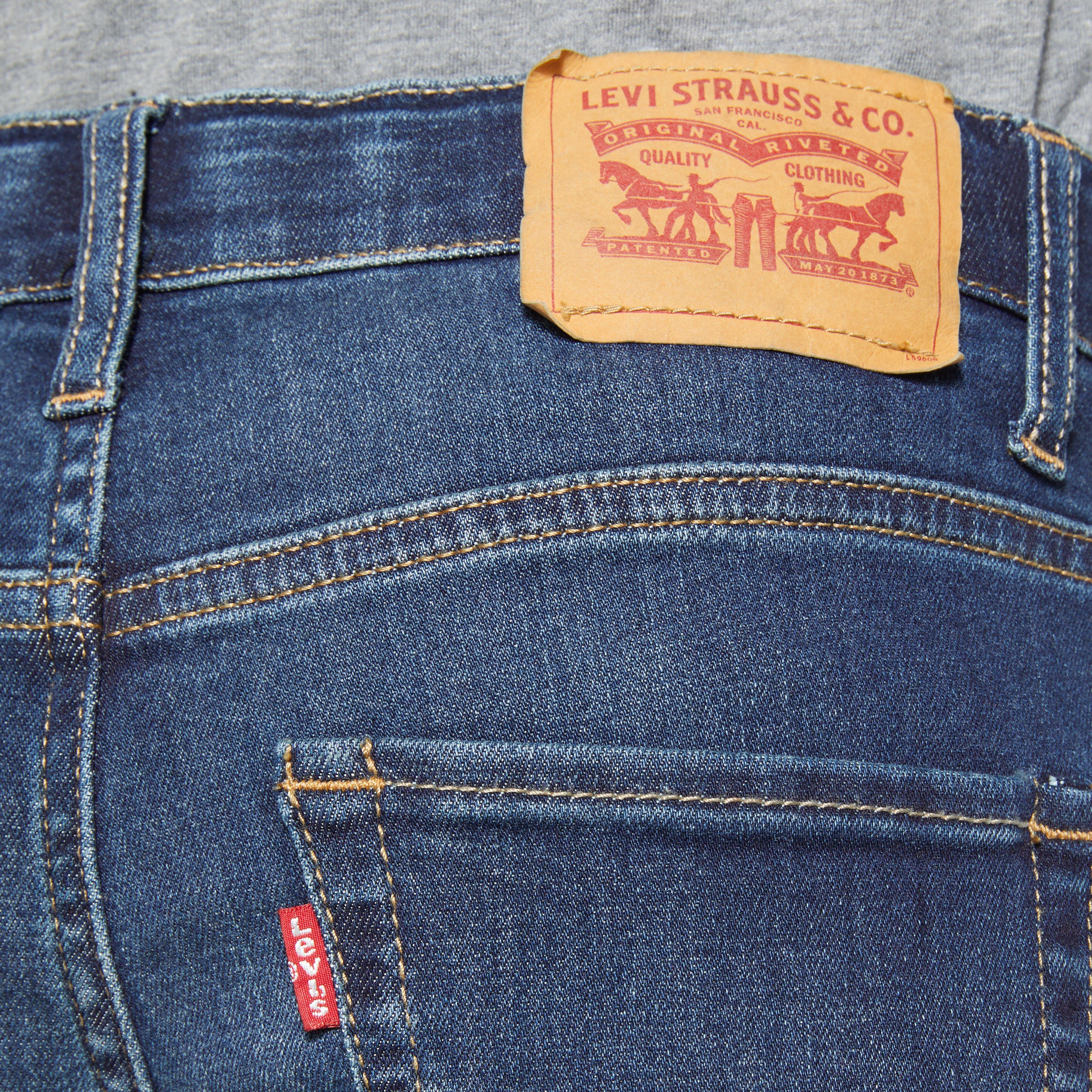Levi's Big Boys' 511 Eco-Soft Performance Slim Fit Med Wash Resilient Blue Denim Jeans - RESILIENT BLUE Thumbnail View 6