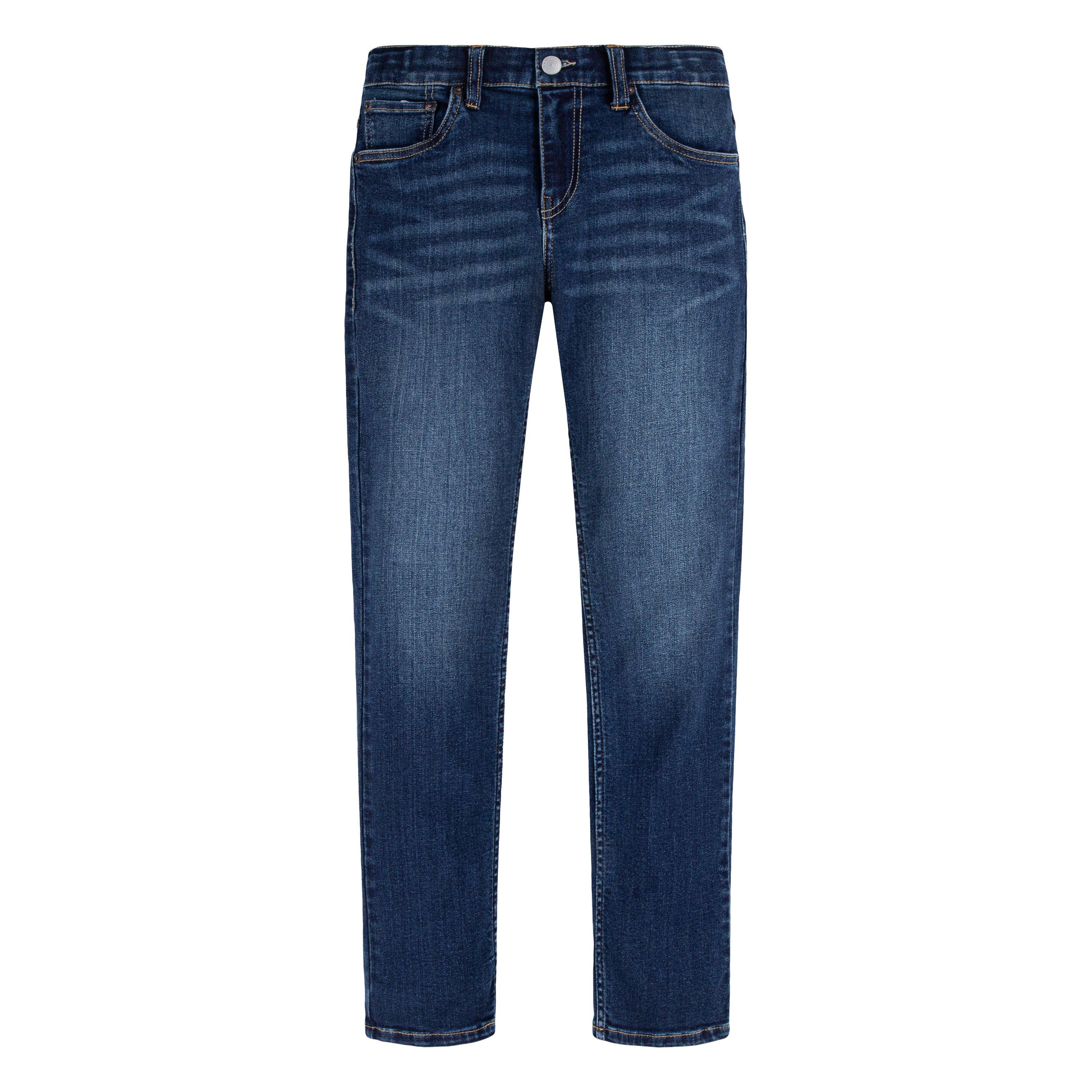 Levi's 511 Eco-Soft Performance Slim Fit Med Wash Big Boys' Resilient Blue Denim Jeans - RESILIENT BLUE Thumbnail View 10