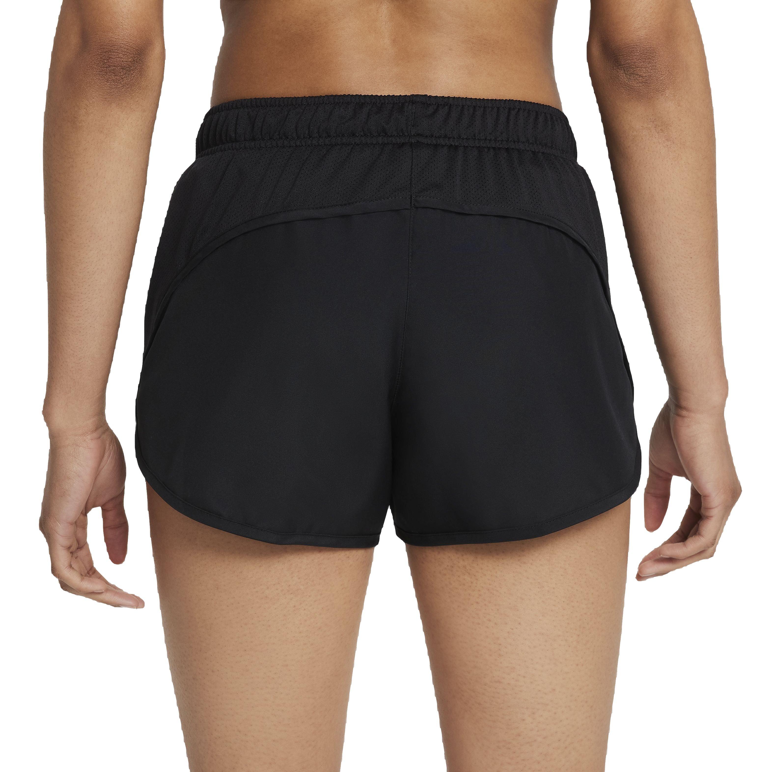 Nike Women's Fast Dri-FIT Brief-Lined Tempo Running Shorts - BLACK Thumbnail View 3