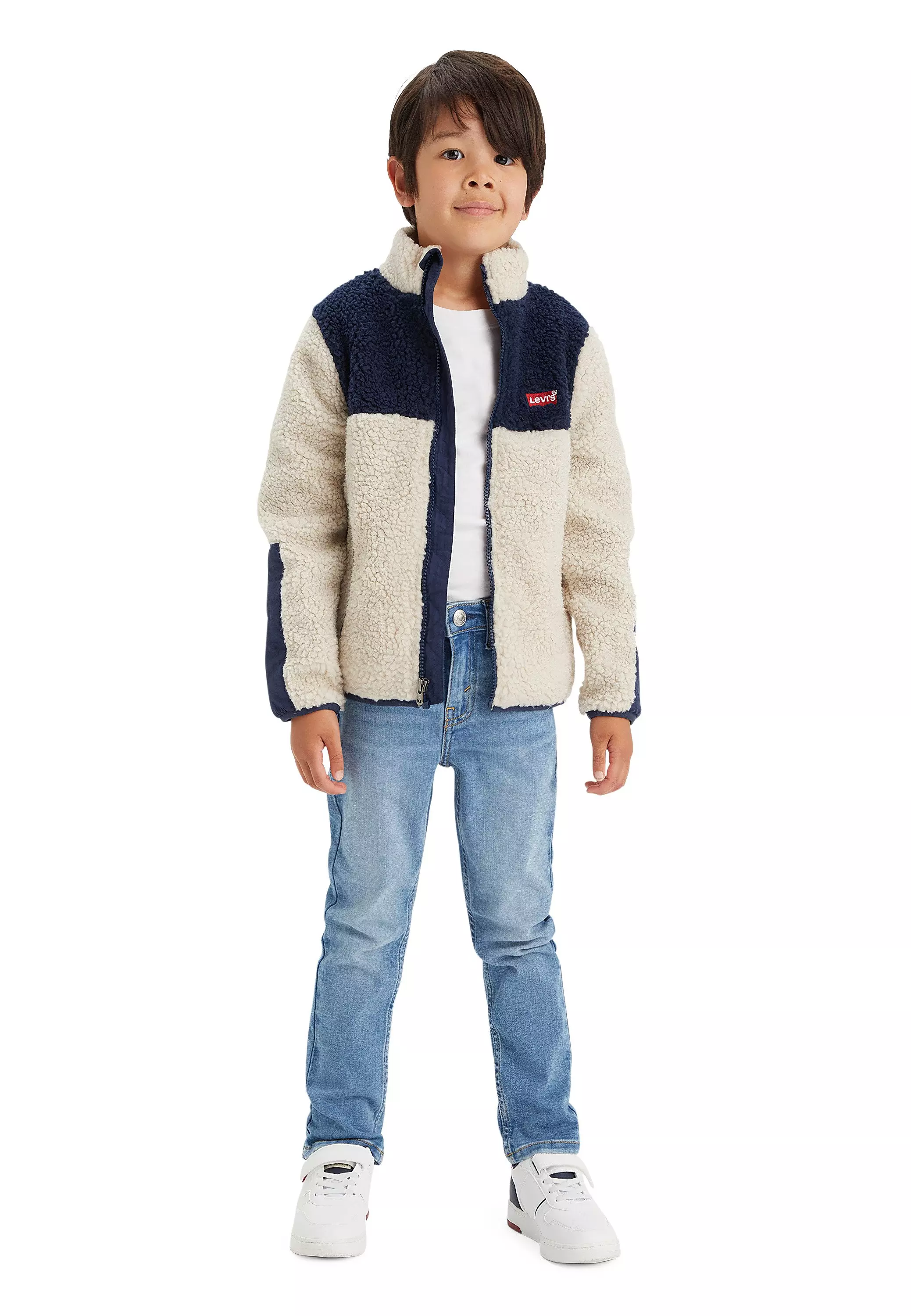 Levi's Little Boys' 511 Eco-Soft Performance Slim Fit Lt Wash Blue Denim Jeans - BLUE