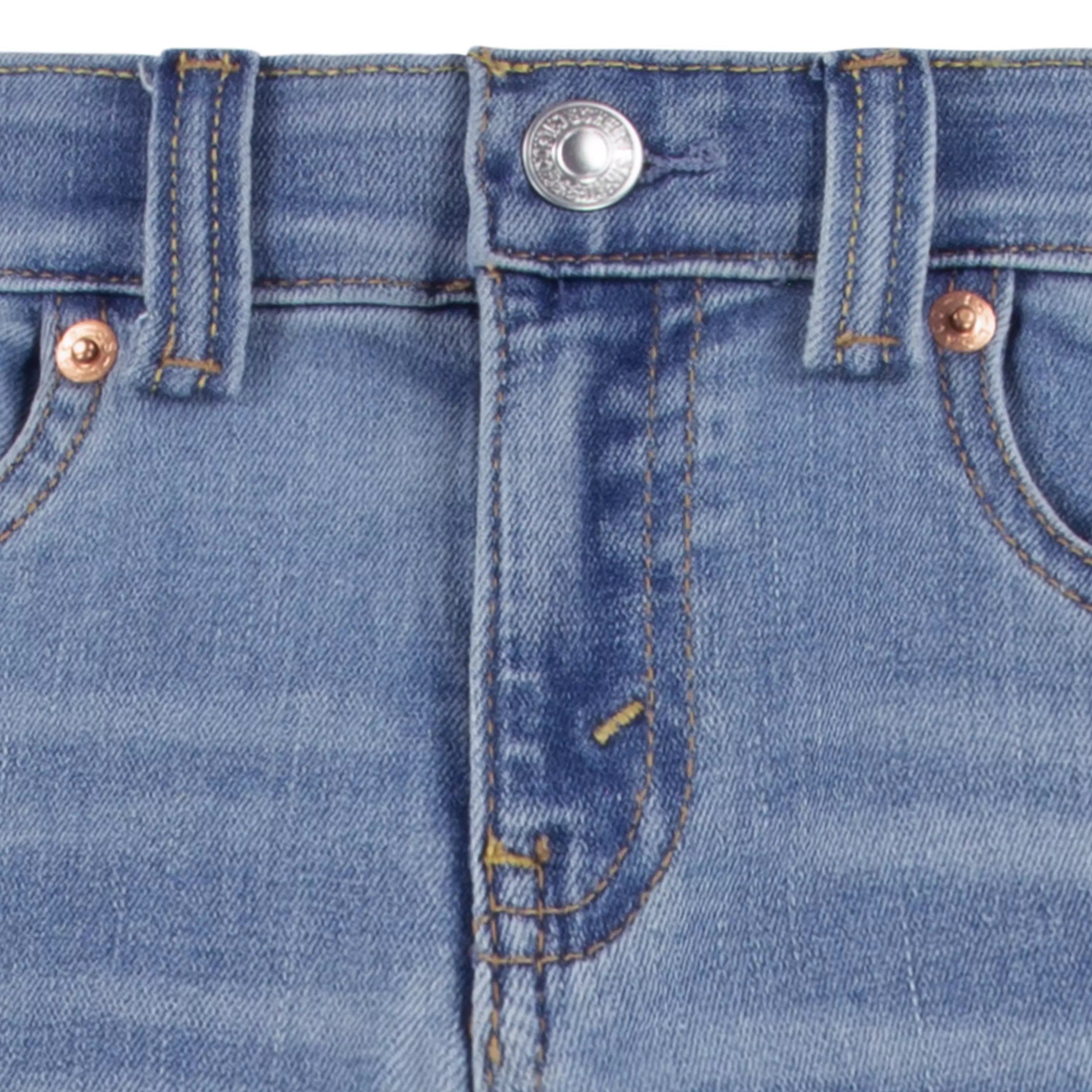 Levi's Little Boys' 511 Eco-Soft Performance Slim Fit Lt Wash Blue Denim Jeans - BLUE