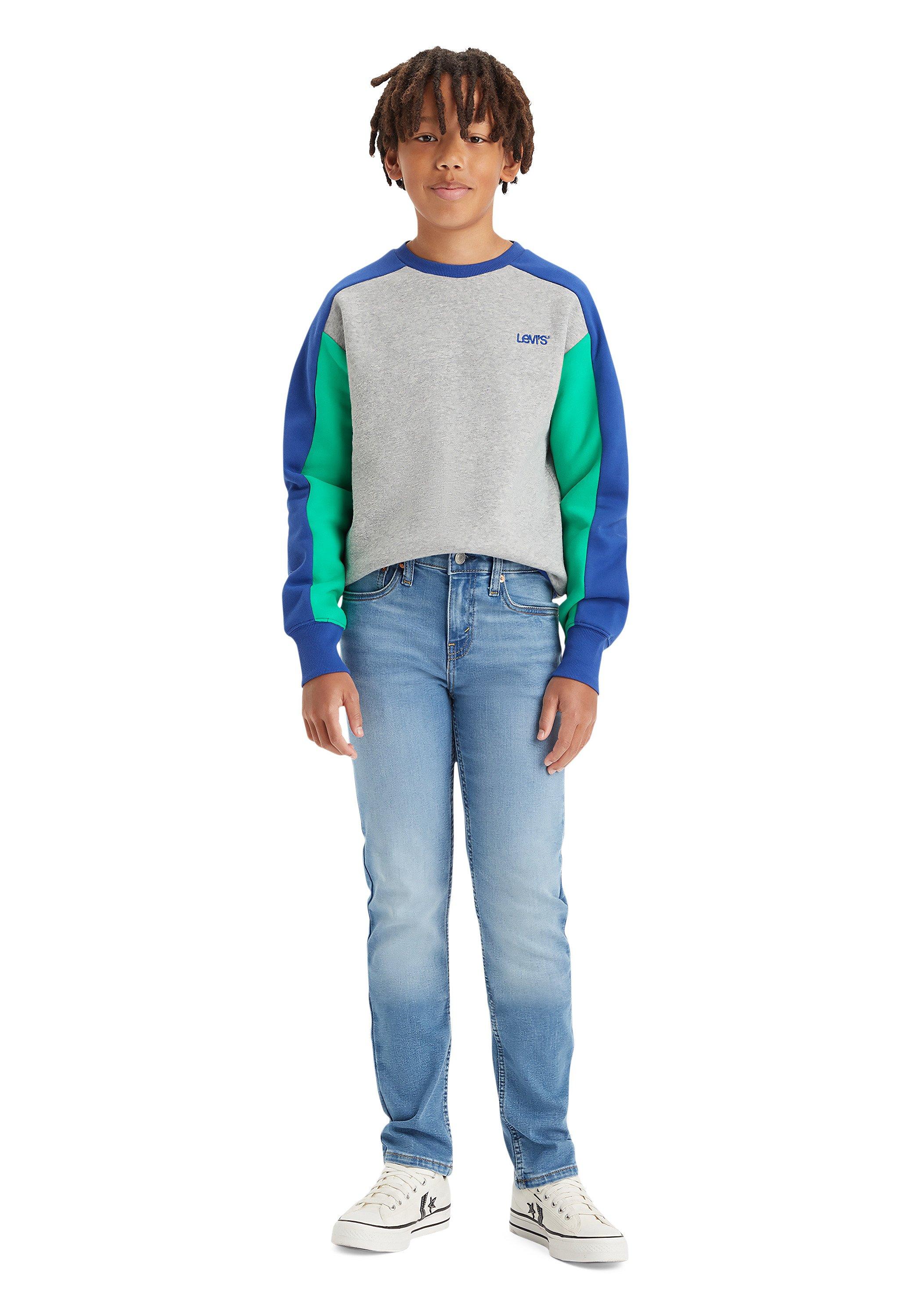 Levi's 511 Eco-Soft Performance Slim Fit Lt Wash Big Boys' Blue Denim Jeans