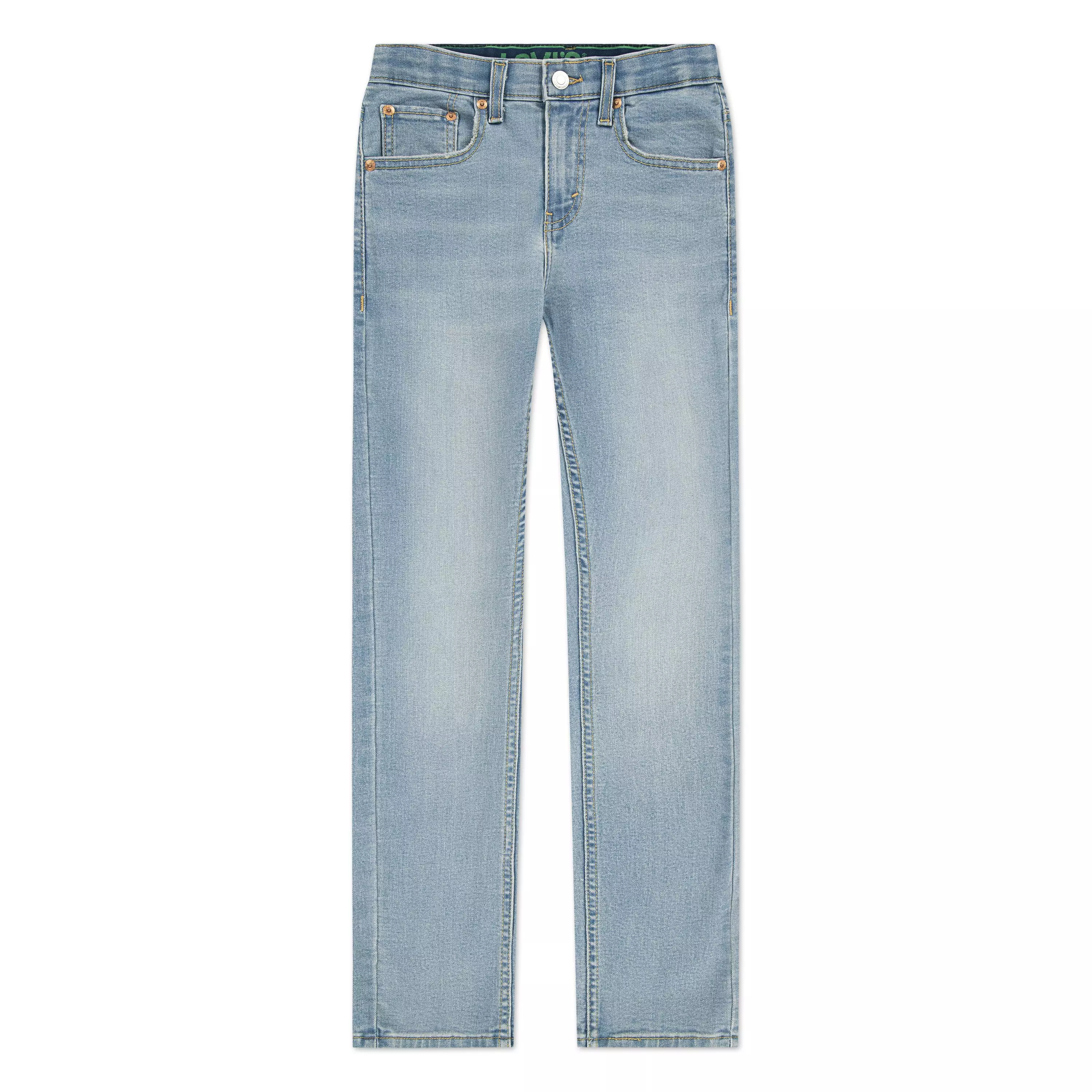 Levi's 511 Eco-Soft Performance Slim Fit Light Wash Big Boys' Blue Denim Jeans - BLUE