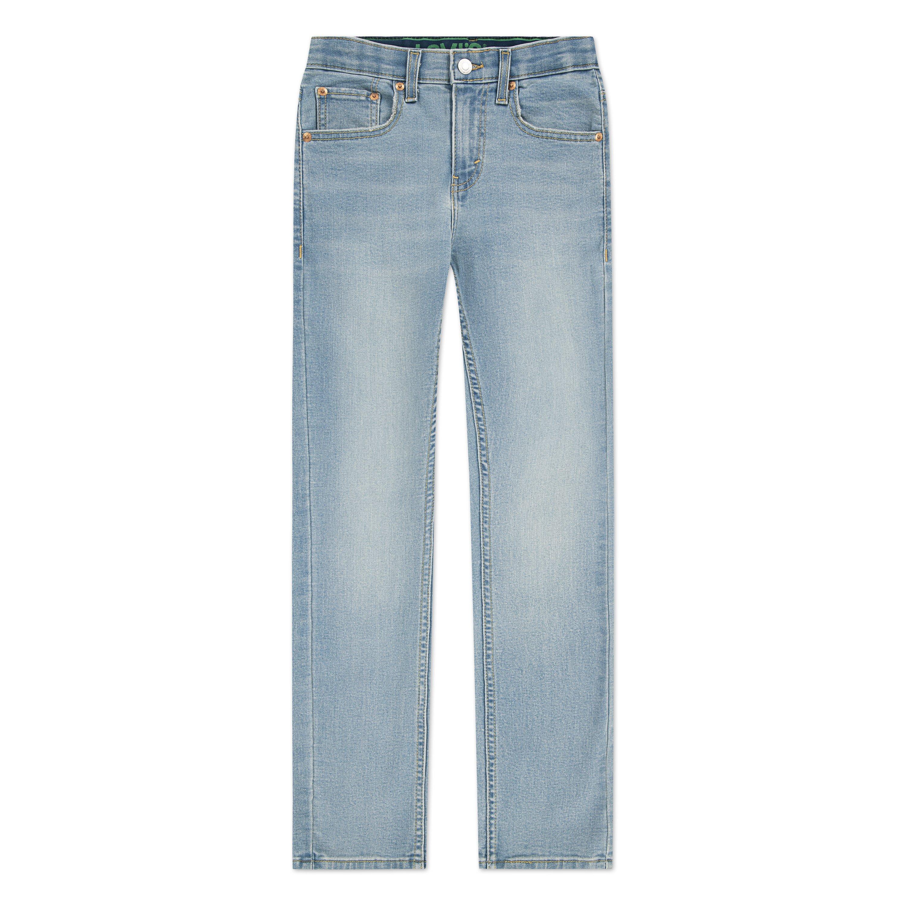 Levi's 511 Eco-Soft Performance Slim Fit Lt Wash Big Boys' Blue Denim Jeans - BLUE Thumbnail View 4