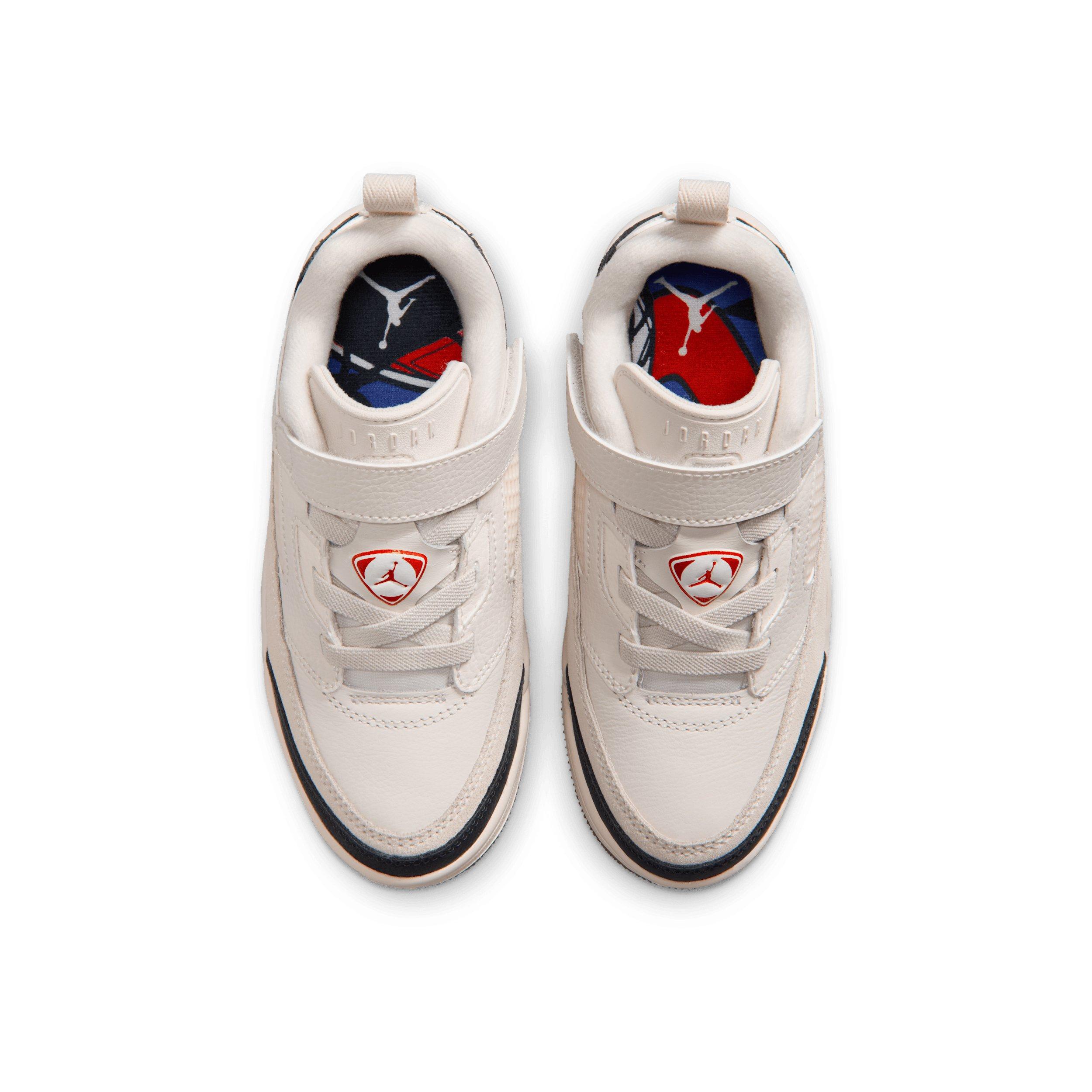 Jordan Spizike Low Preschool Boys' "Phantom/Sail/Old Royal/University Red" Shoe