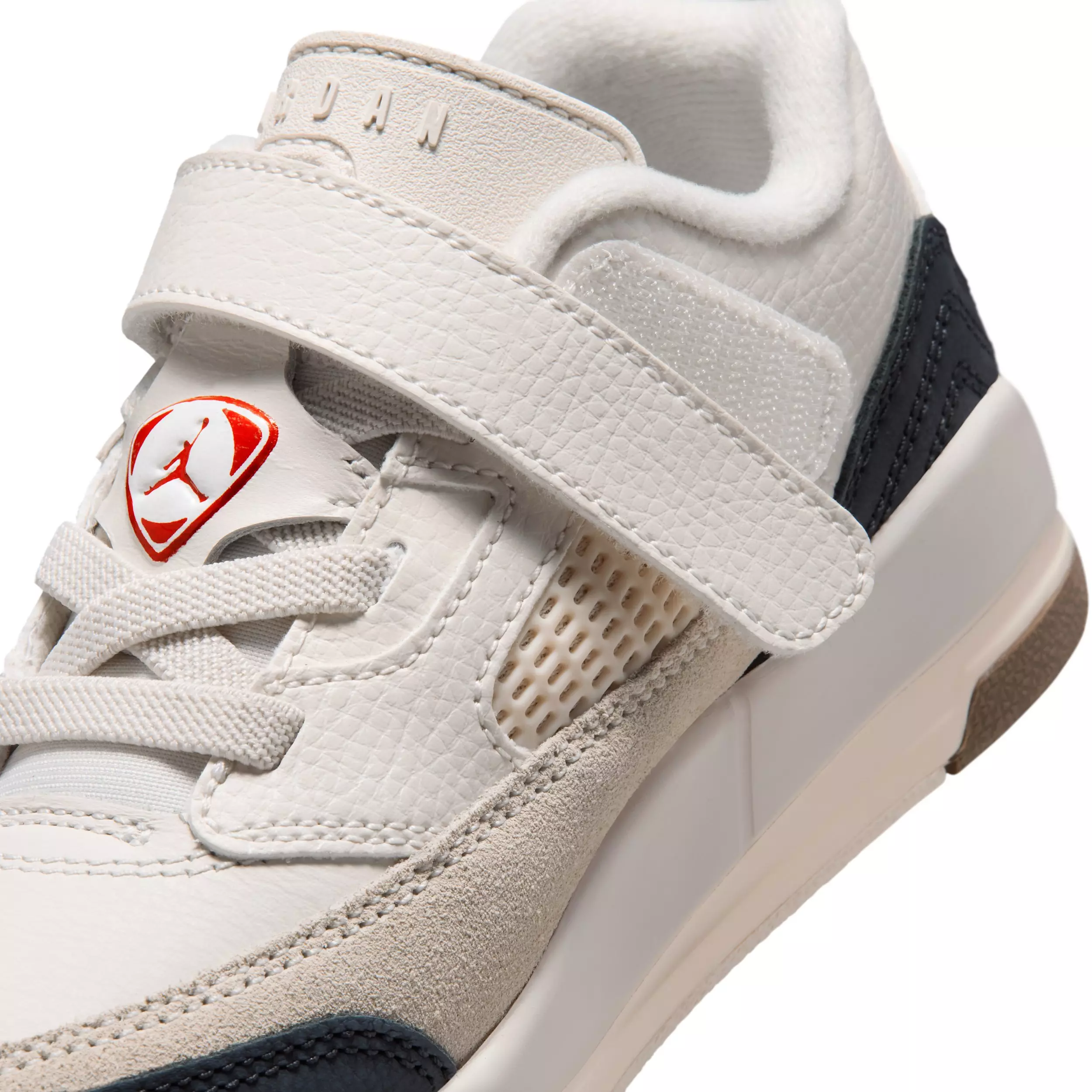 Jordan Spizike Low "Phantom/Sail/Old Royal/University Red" Preschool Boys' Shoe - PHANTOM/SAIL/ROYAL/RED
