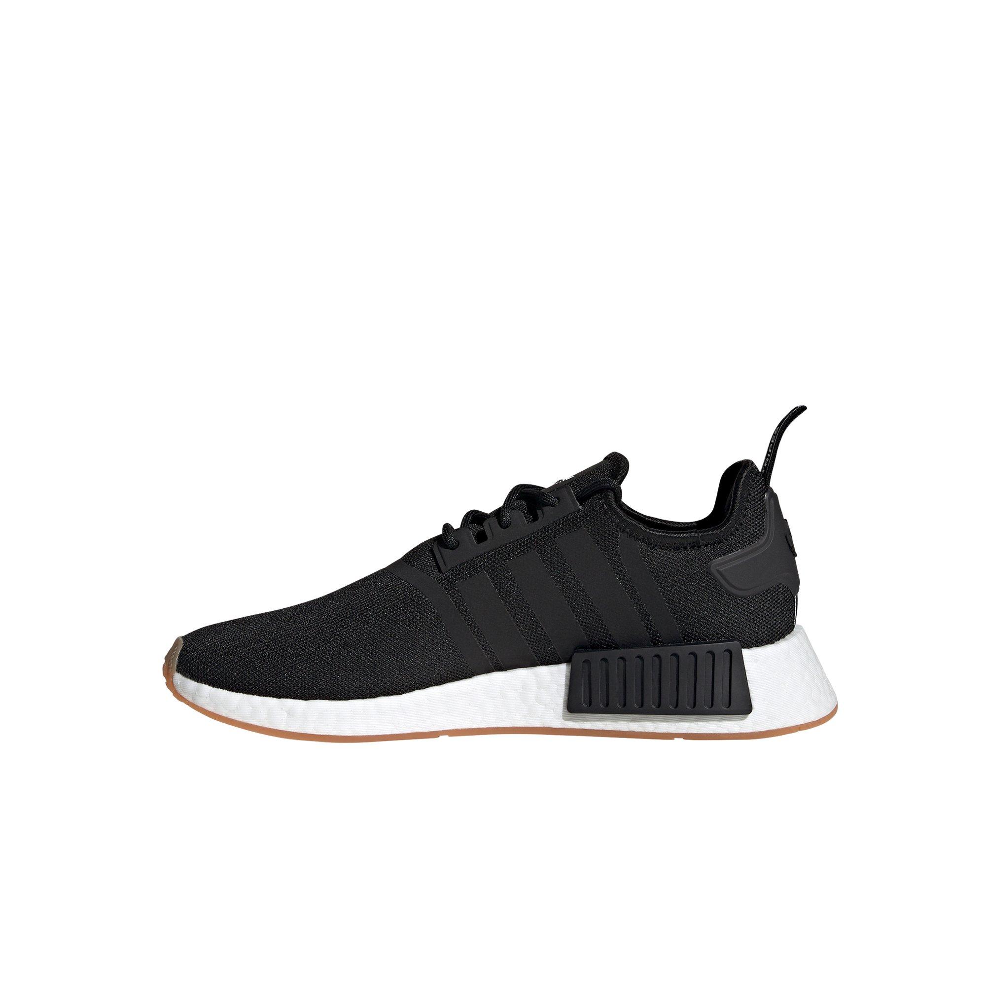 adidas nmd r1 black and gum