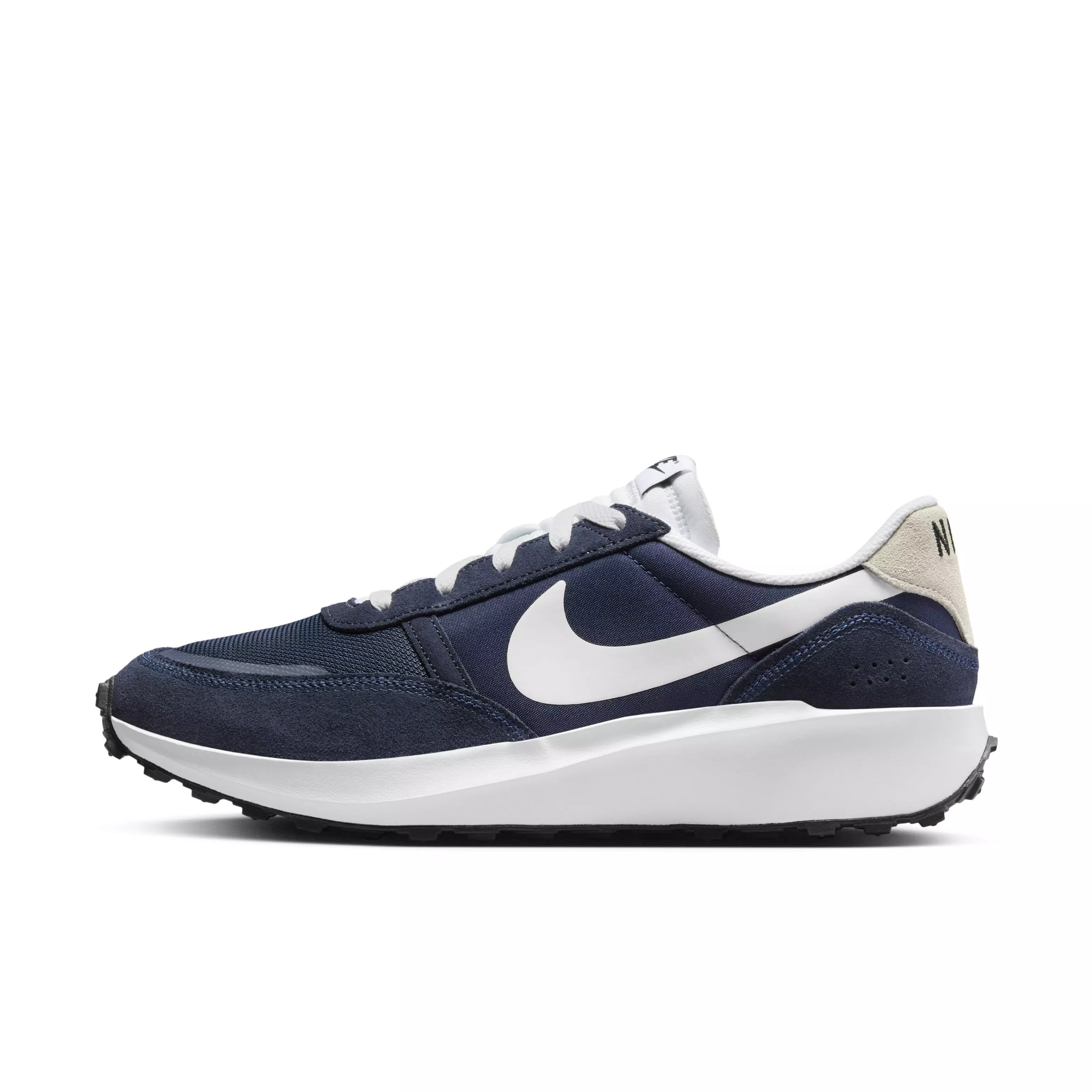 Nike Waffle Nav "Midnight Navy/Obsidian/Thunder Blue/White" Men's Shoe - NAVY/OBSIDIAN/BLUE/WHITE