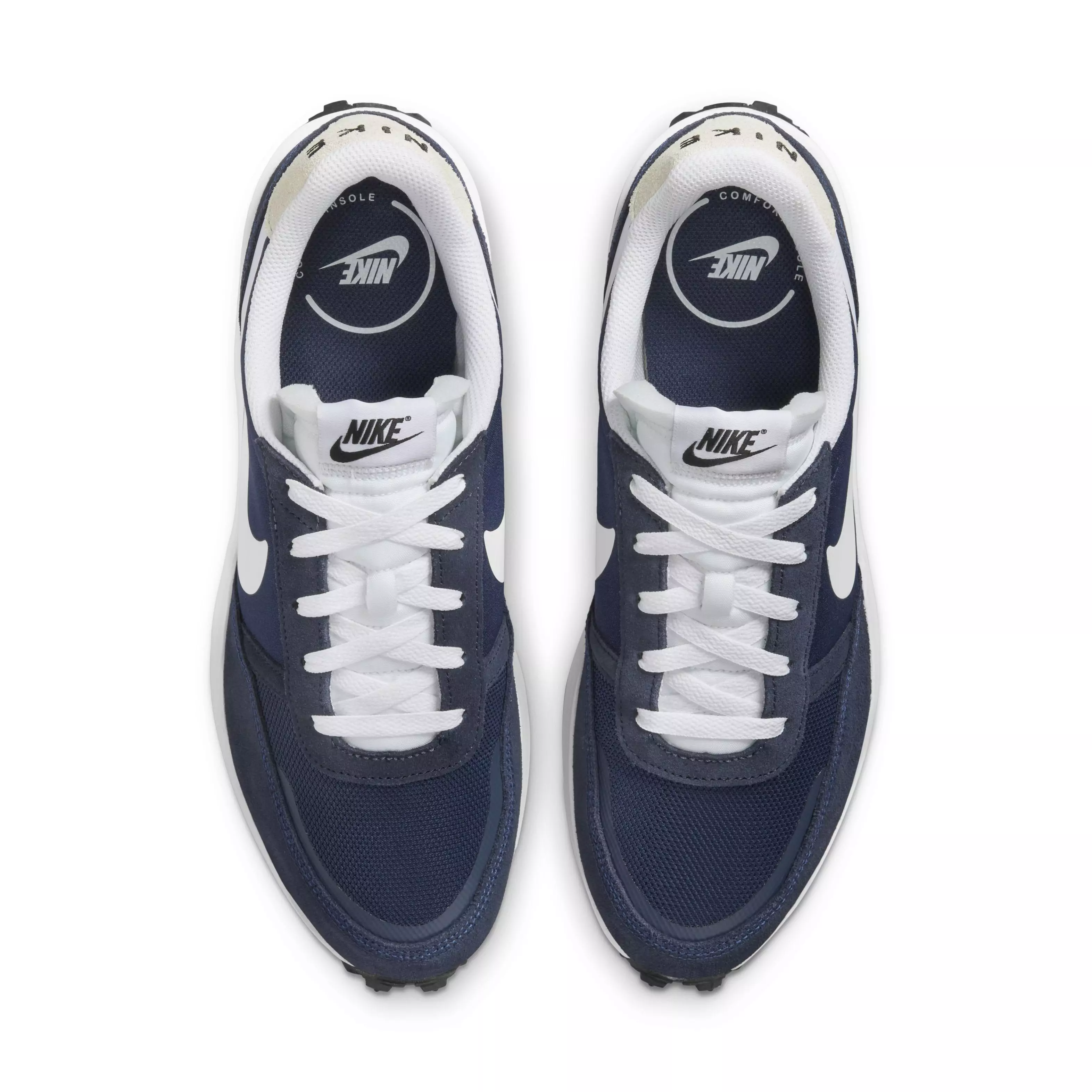 Nike Waffle Nav "Midnight Navy/Obsidian/Thunder Blue/White" Men's Shoe - NAVY/OBSIDIAN/BLUE/WHITE