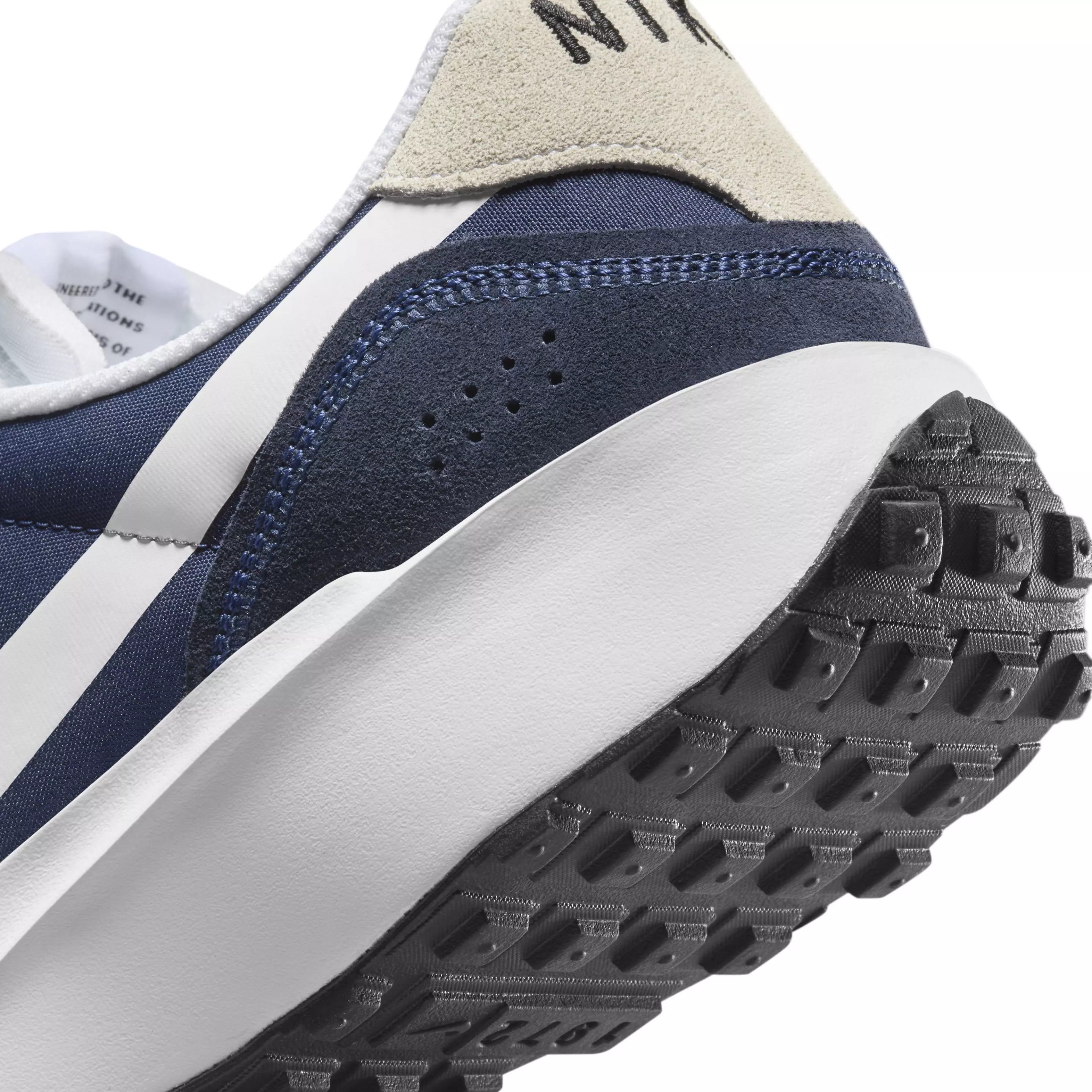 Nike Waffle Nav "Midnight Navy/Obsidian/Thunder Blue/White" Men's Shoe - NAVY/OBSIDIAN/BLUE/WHITE