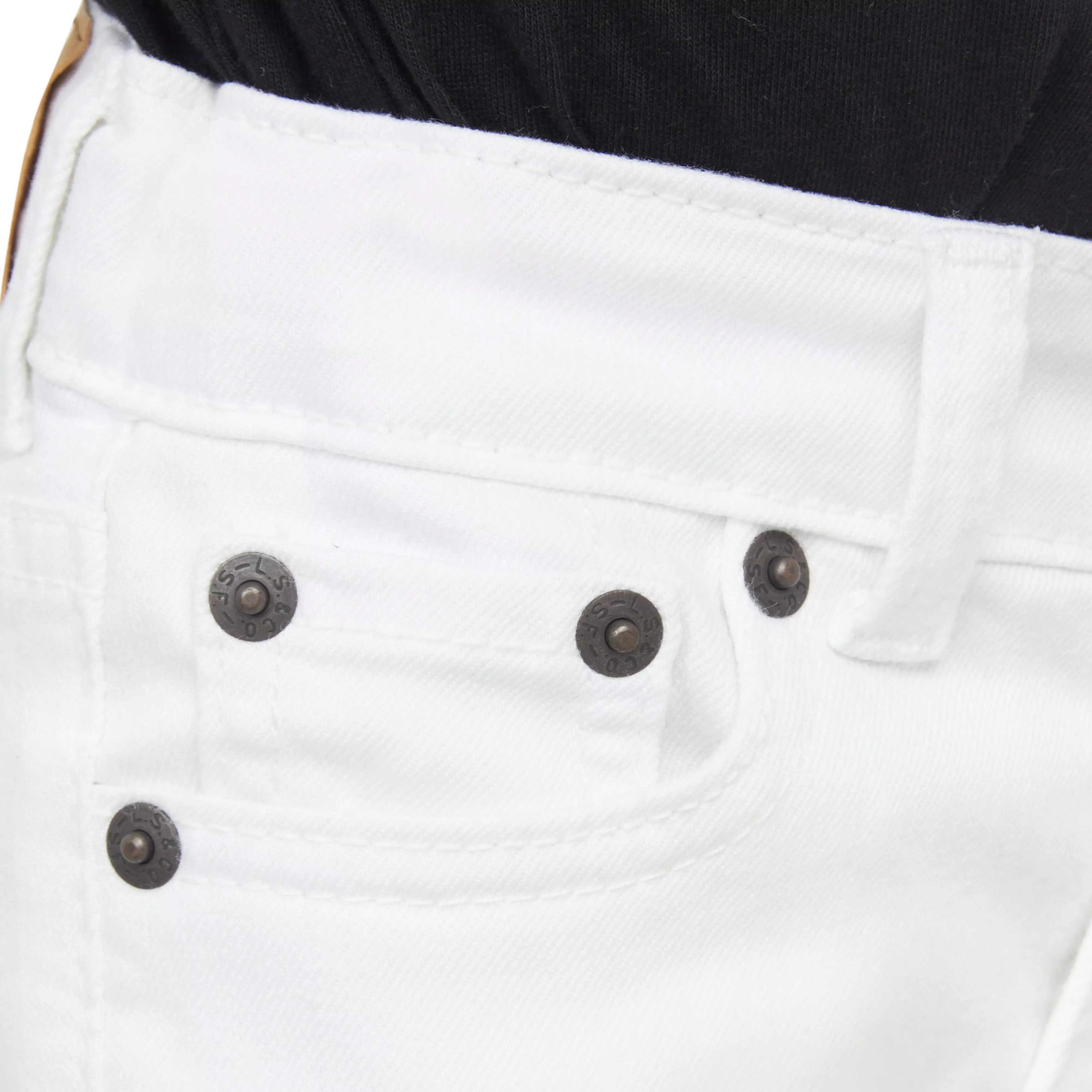 Levi's 510 Eco Performance Skinny Fit White Wash Toddler Boys' Denim Jeans - White - WHITE