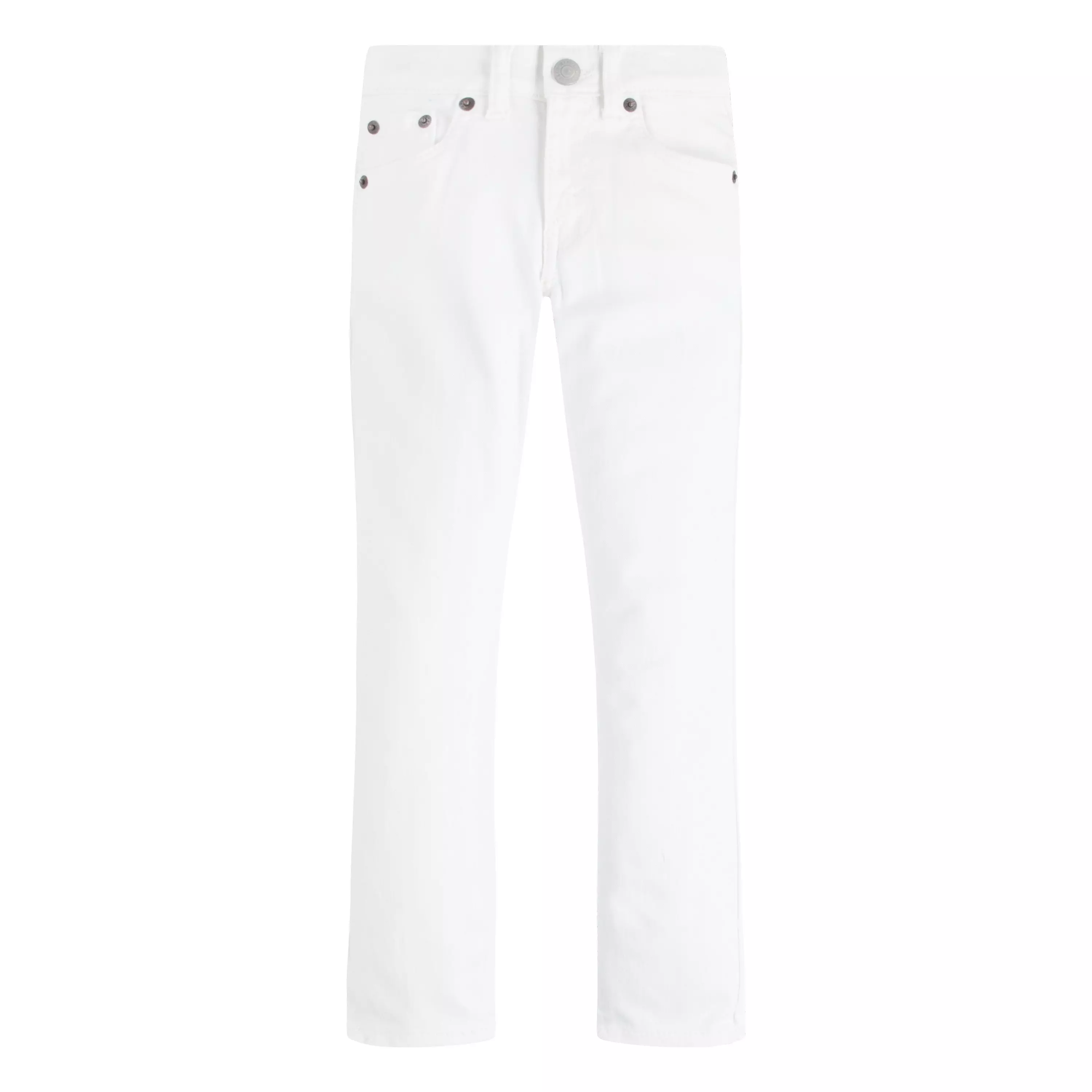 Levi's Little Boys' 510 Eco Performance Skinny Fit White Wash Denim Jeans - WHITE