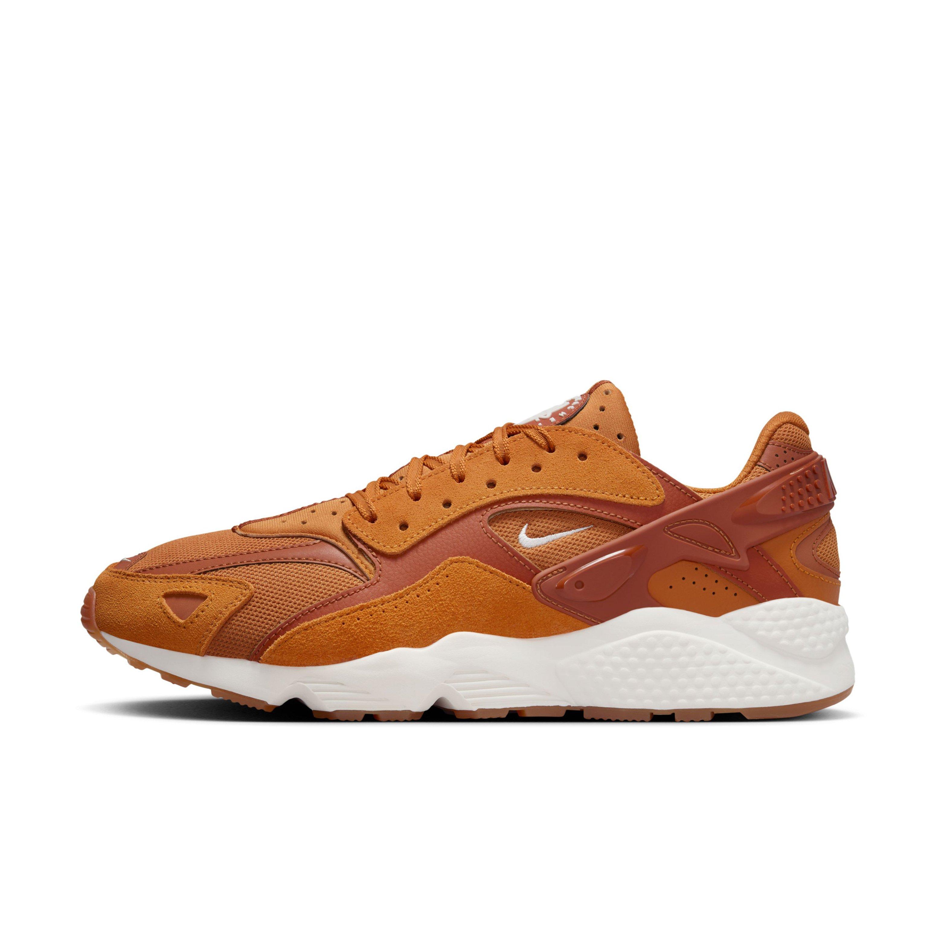 Air huarache run mid mens orange online