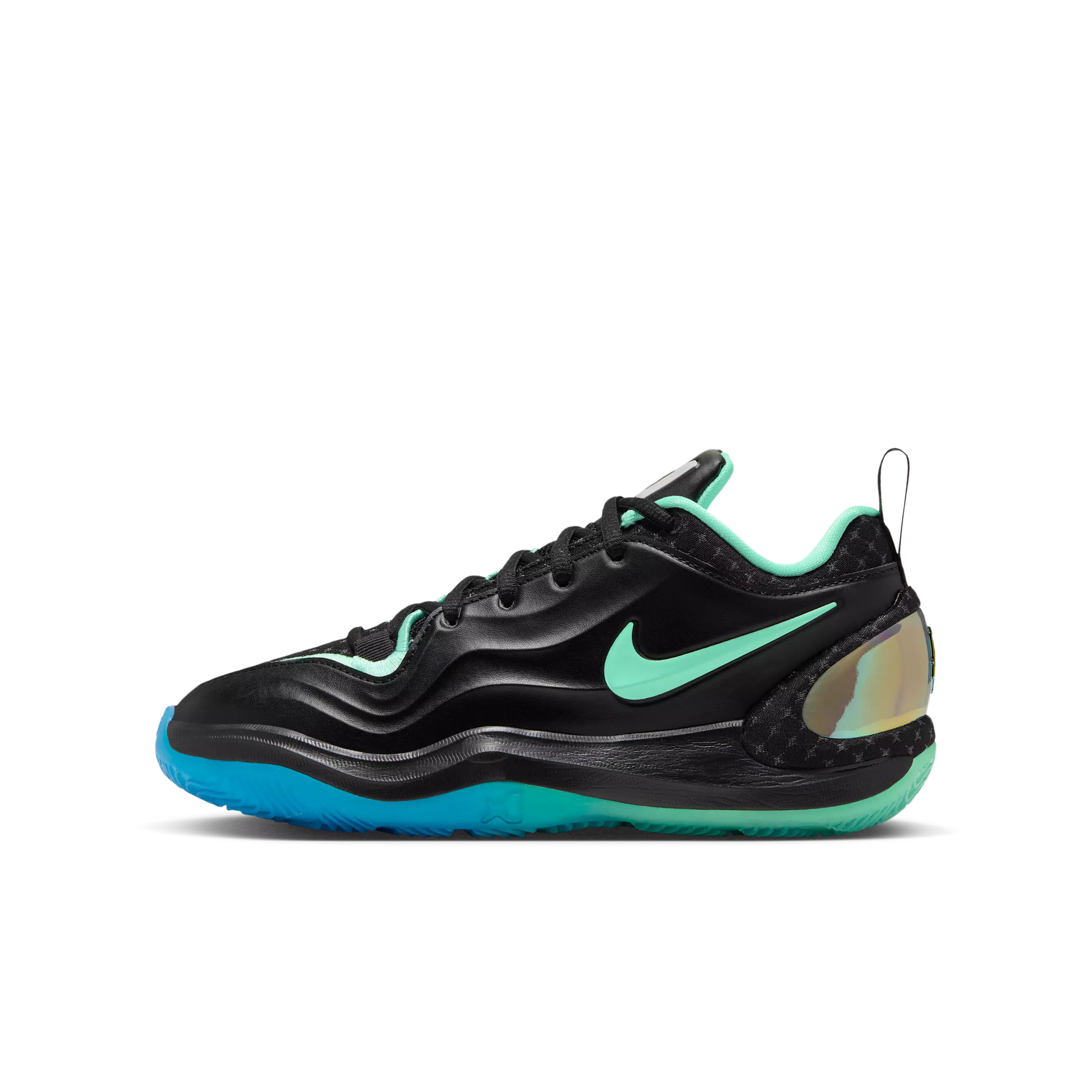 Nike A'Two "Nike Nationals" Grade School Kids' Basketball Shoe - BLACK