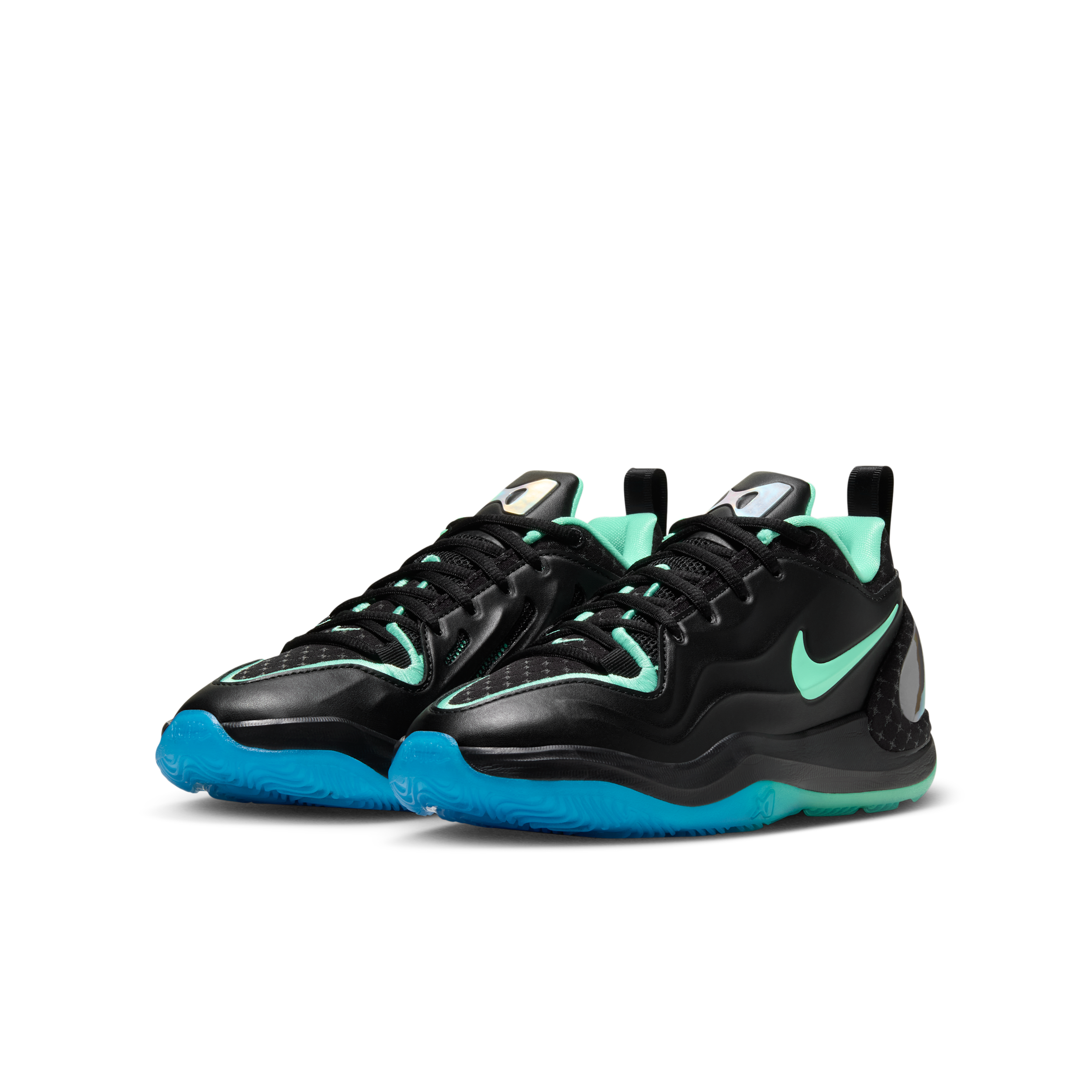 Nike A'Two "Nike Nationals" Grade School Kids' Basketball Shoe - BLACK