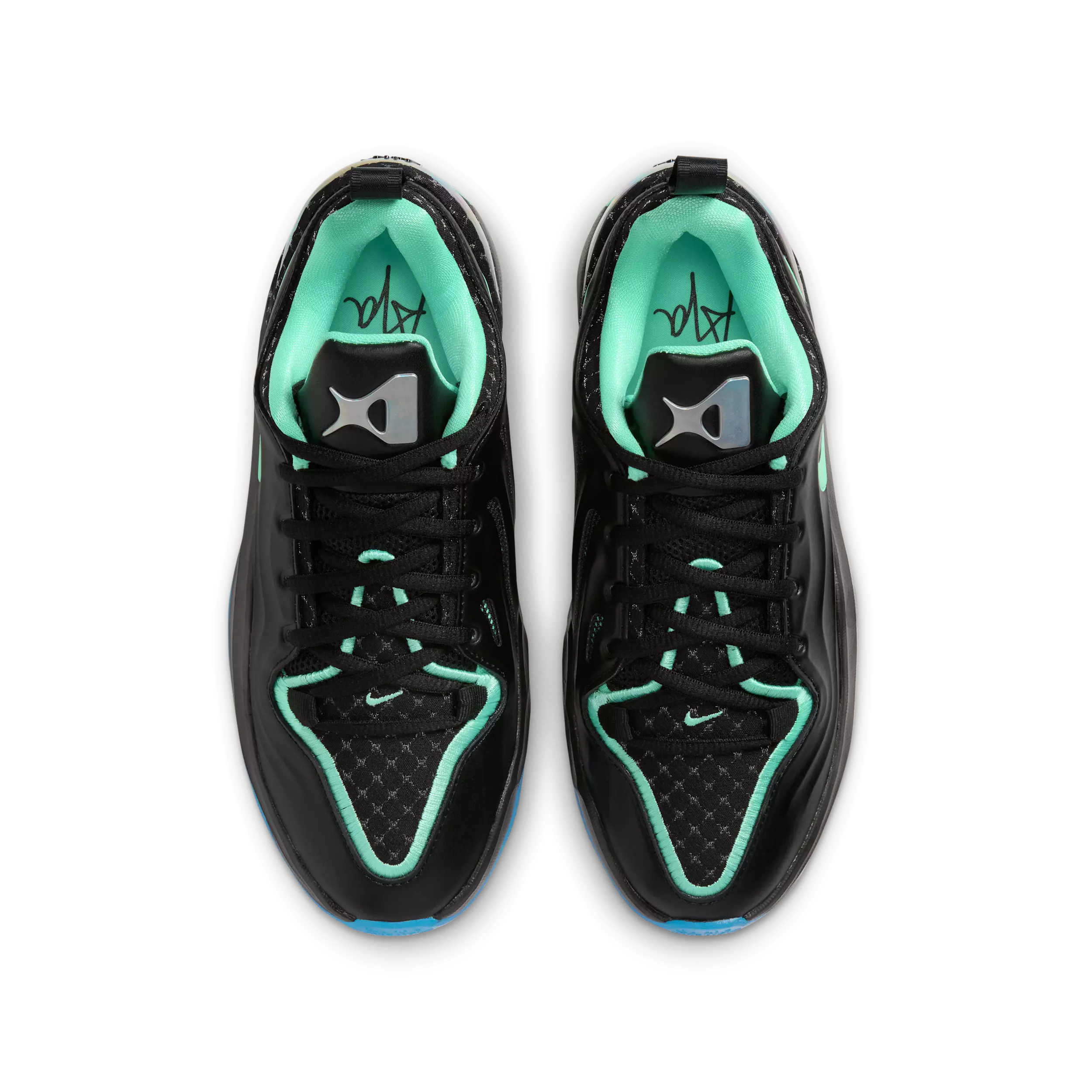 Nike A'Two "Nike Nationals" Grade School Kids' Basketball Shoe - BLACK