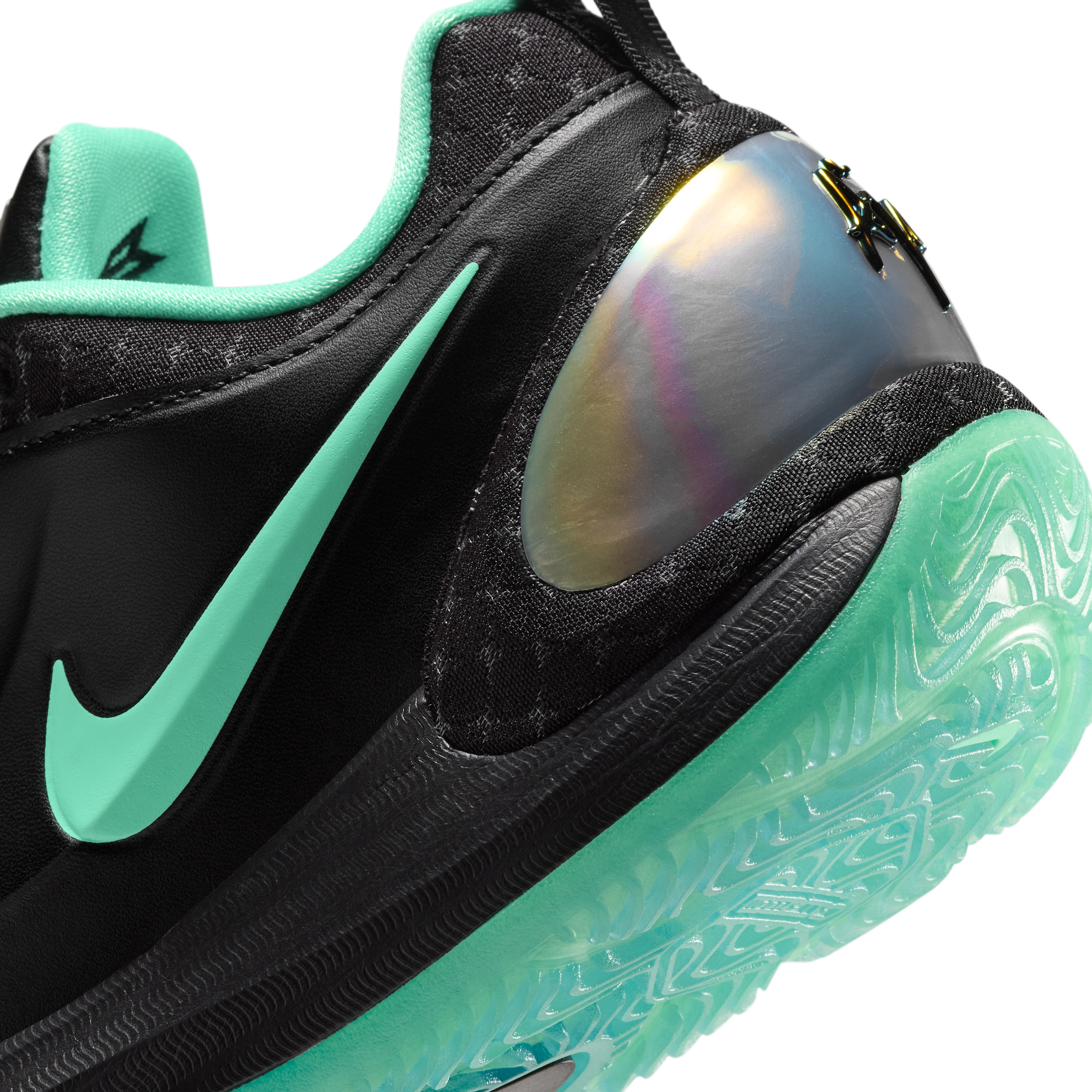 Nike A'Two "Nike Nationals" Grade School Kids' Basketball Shoe - BLACK