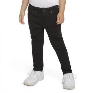 Levi's 510 Eco Performance Skinny Fit Black Wash Toddler Boys' Black Denim Jeans
