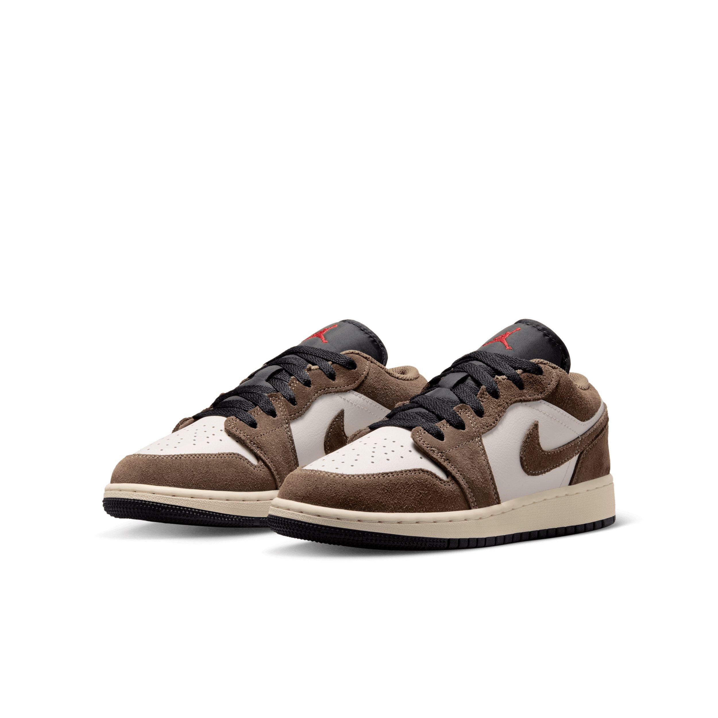 Jordan 1 Low "Palomino/Phantom/Sail/Black" Grade School Boys' Shoe - PALOMINO/PHANTOM/SAIL/BLACK
