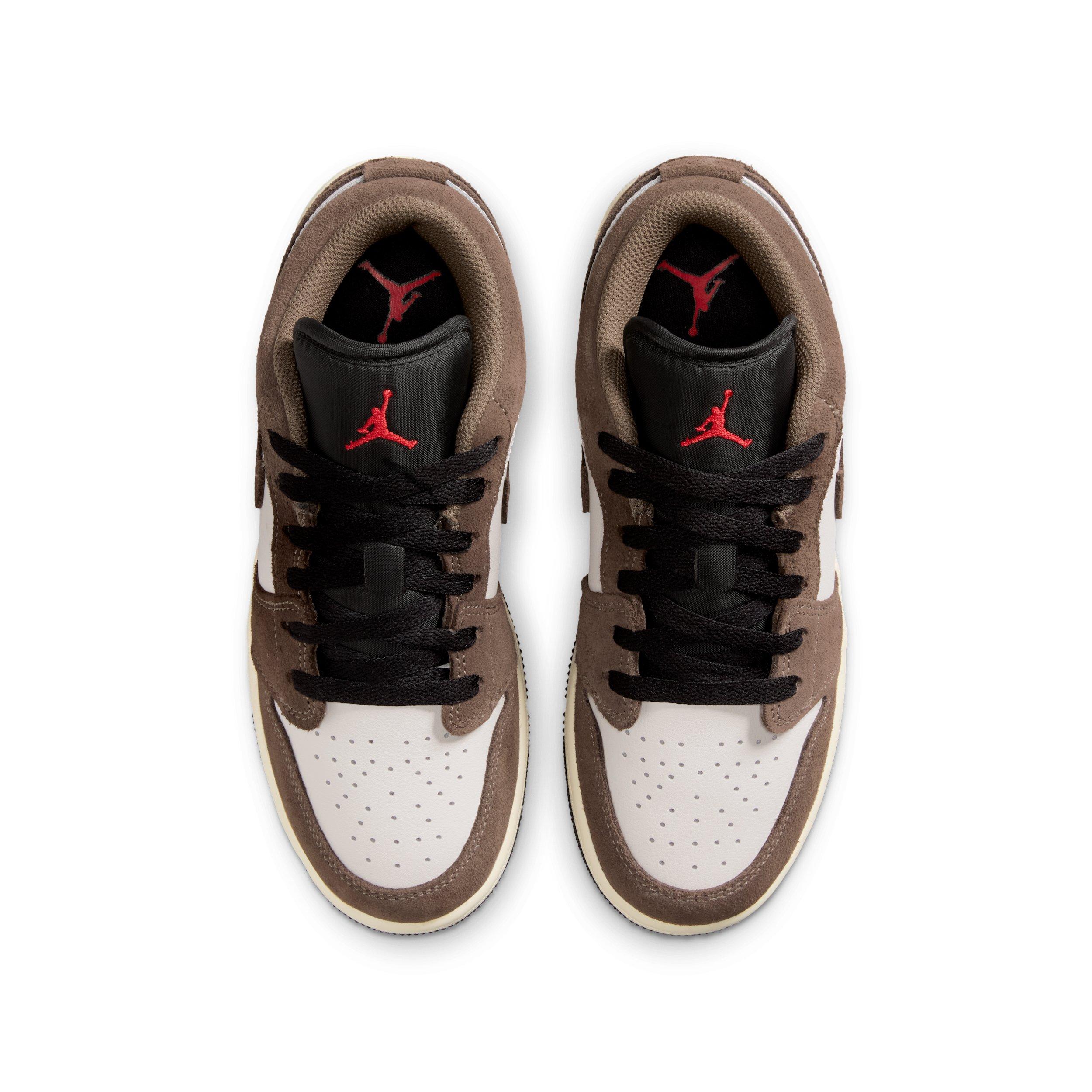 Jordan 1 Low "Palomino/Phantom/Sail/Black" Grade School Boys' Shoe - PALOMINO/PHANTOM/SAIL/BLACK