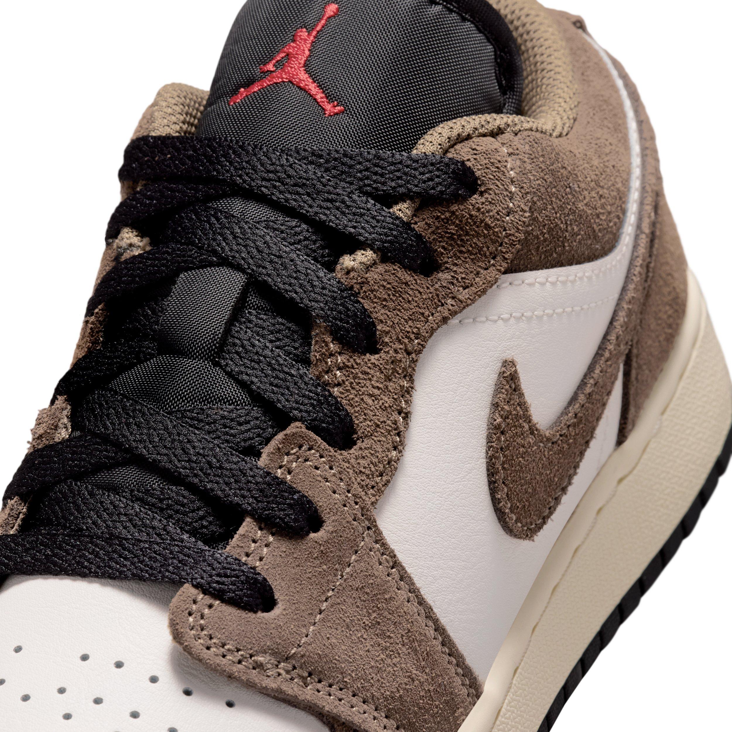 Jordan 1 Low "Palomino/Phantom/Sail/Black" Grade School Boys' Shoe - PALOMINO/PHANTOM/SAIL/BLACK