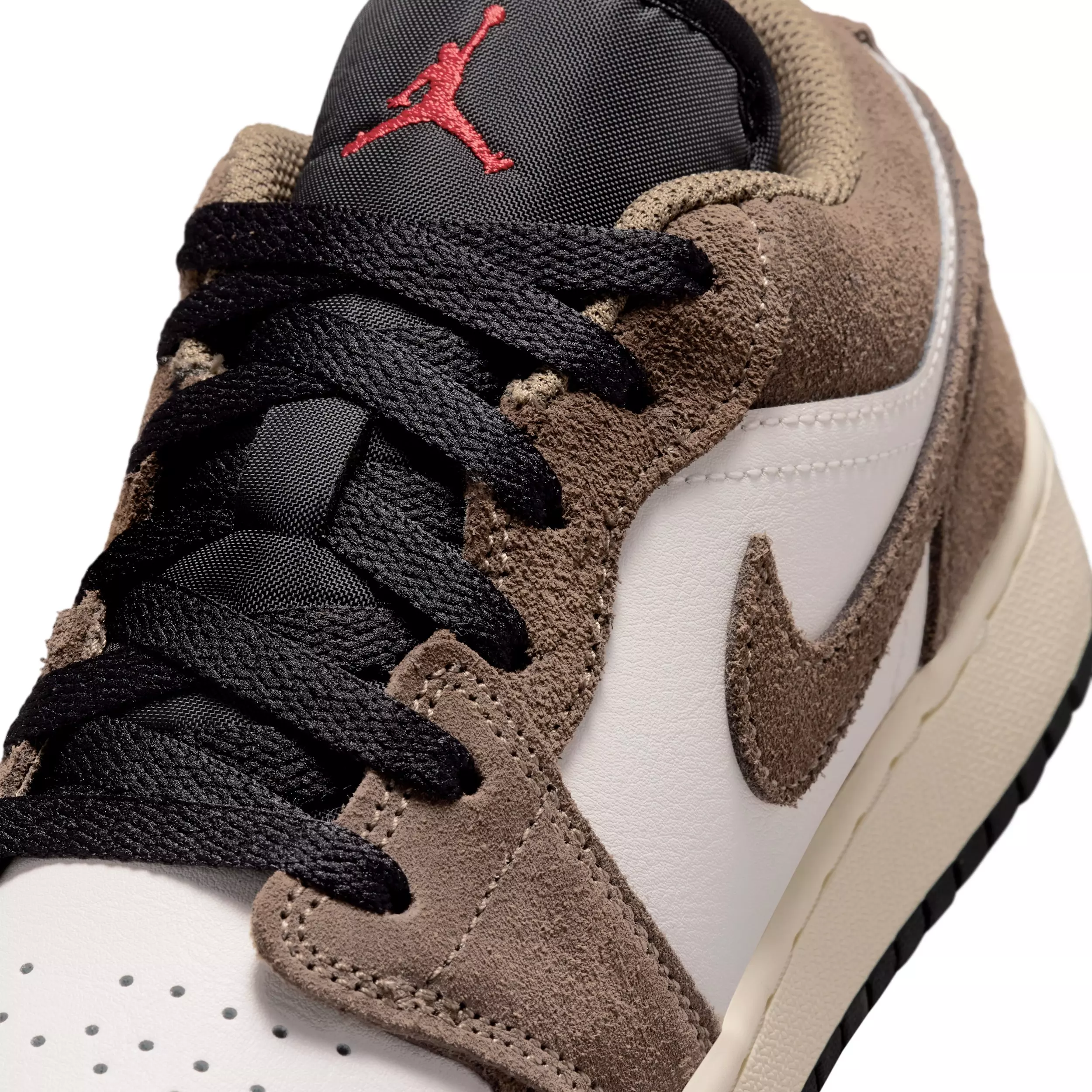 Jordan 1 Low "Palomino/Phantom/Sail/Black" Grade School Boys' Shoe - PALOMINO/PHANTOM/SAIL/BLACK