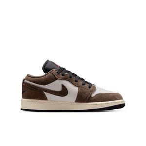 Jordan 1 Low "Palomino/Phantom/Sail/Black" Grade School Boys' Shoe - PALOMINO/PHANTOM/SAIL/BLACK