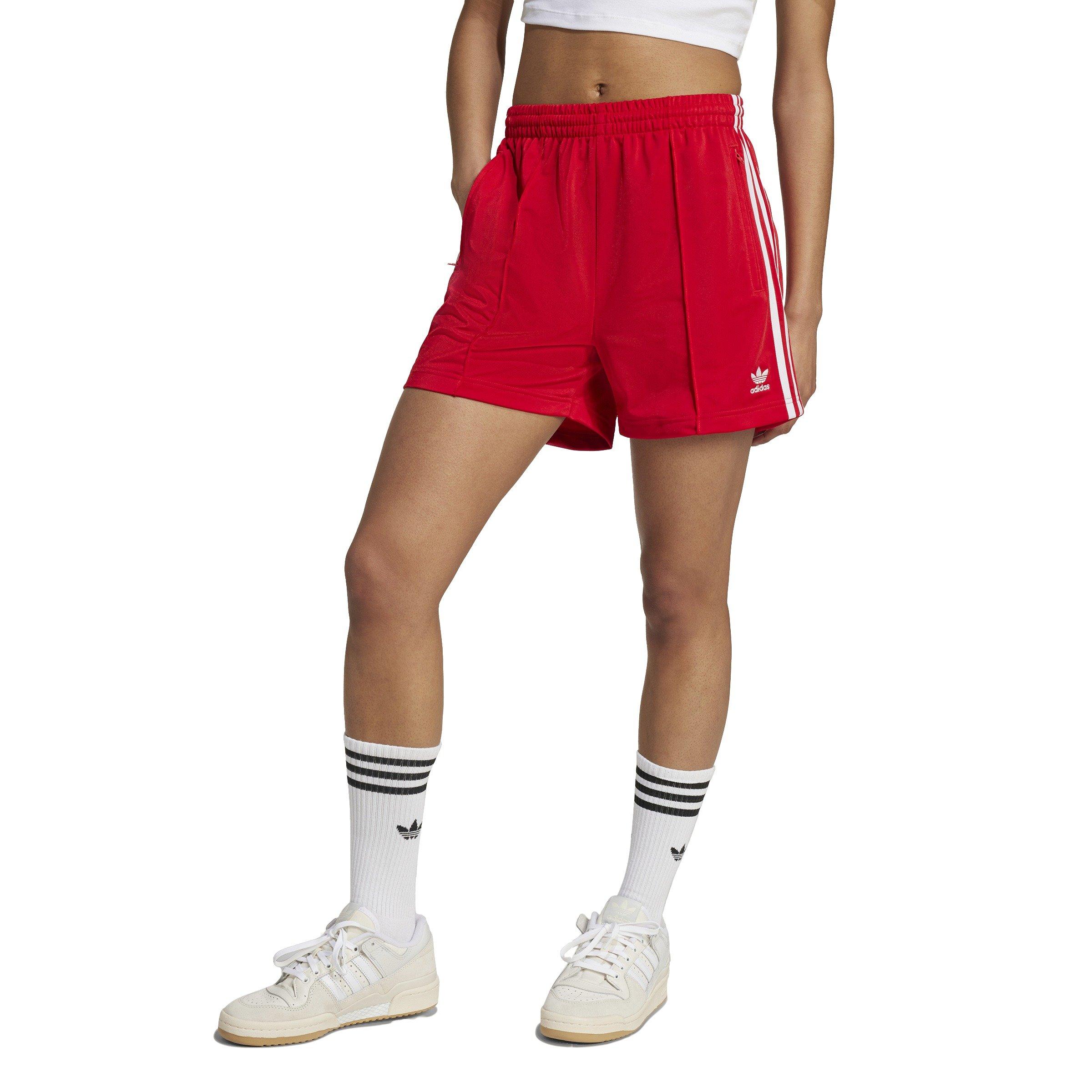 adidas Originals Women's Firebird Shorts -Red - RED Thumbnail View 1