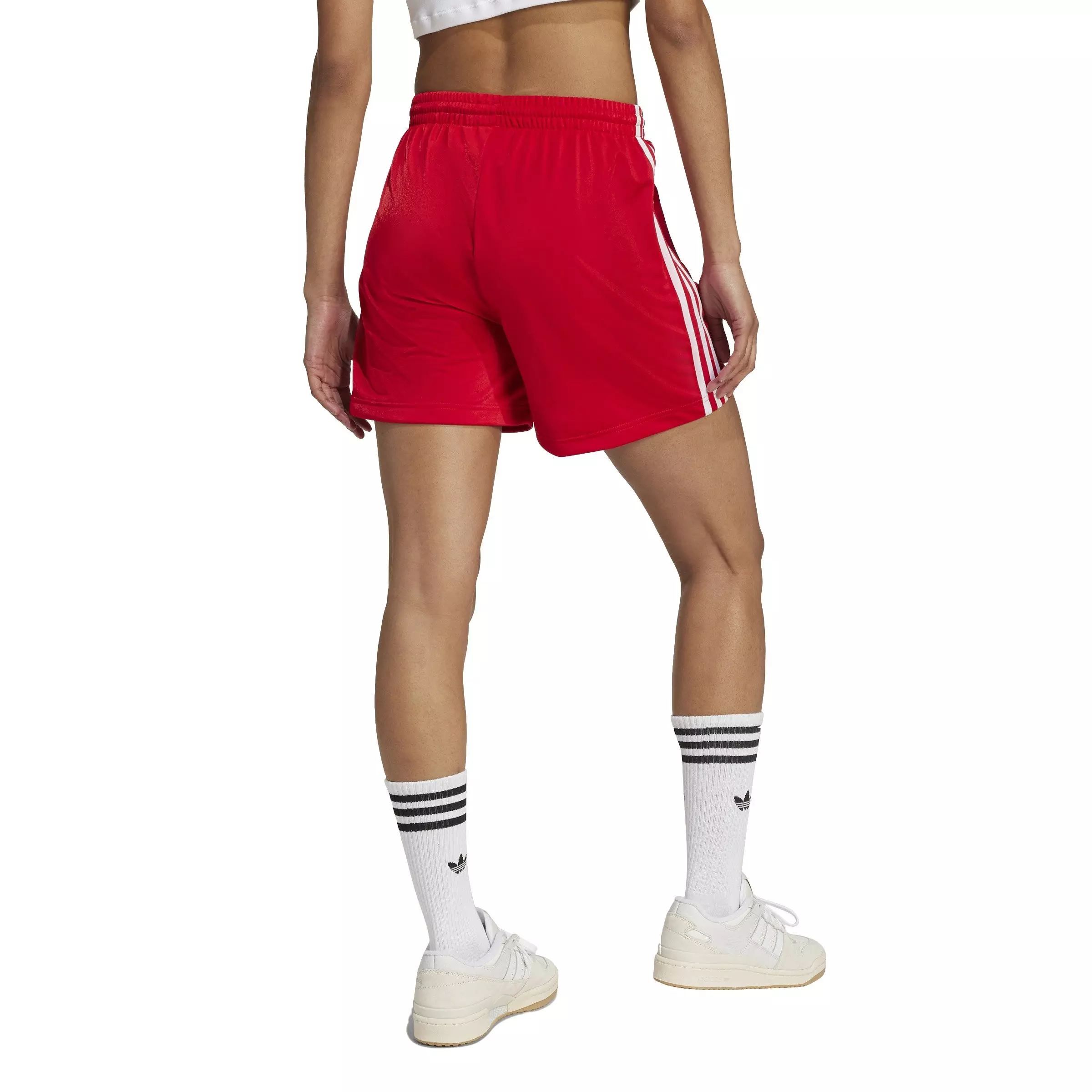 adidas Originals Women's Firebird Shorts -Red - RED