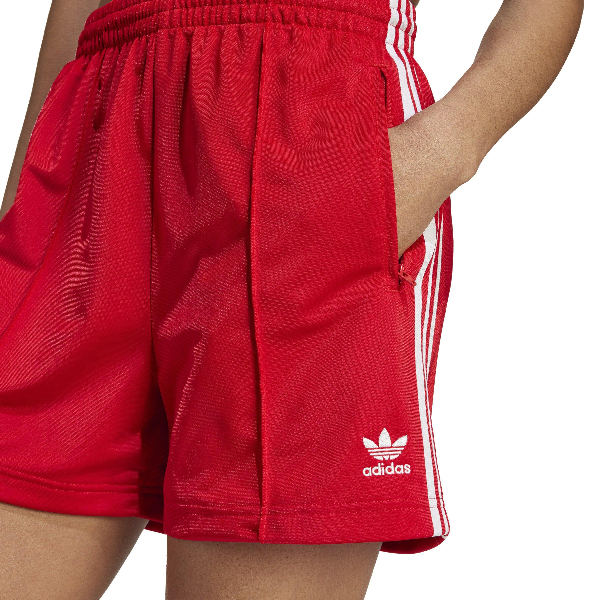 adidas Originals Women's Firebird Shorts -Red - RED Thumbnail View 5