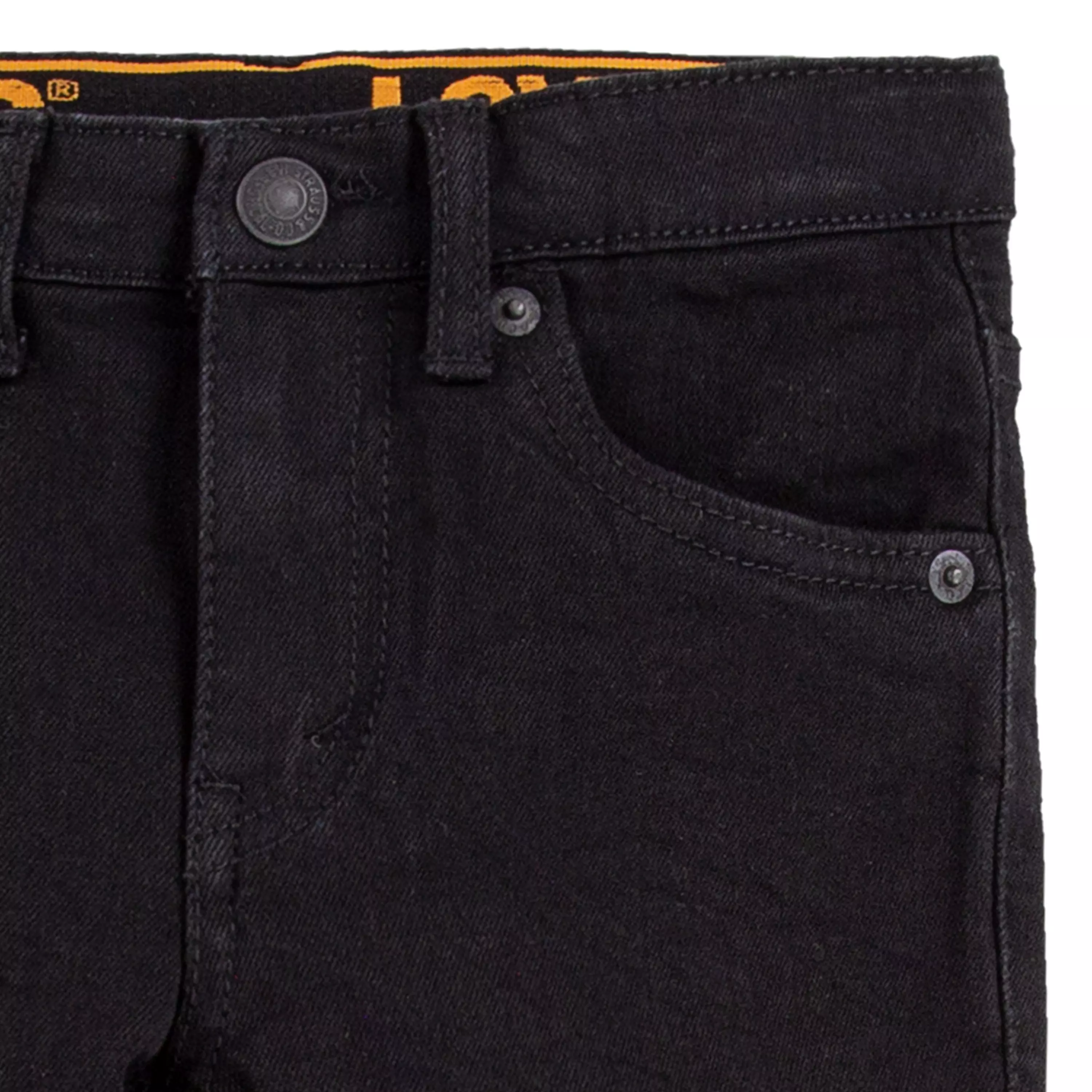 Levi's 510 Eco Performance Skinny Fit Black Wash Little Boys' Denim Jeans - Black - BLACK