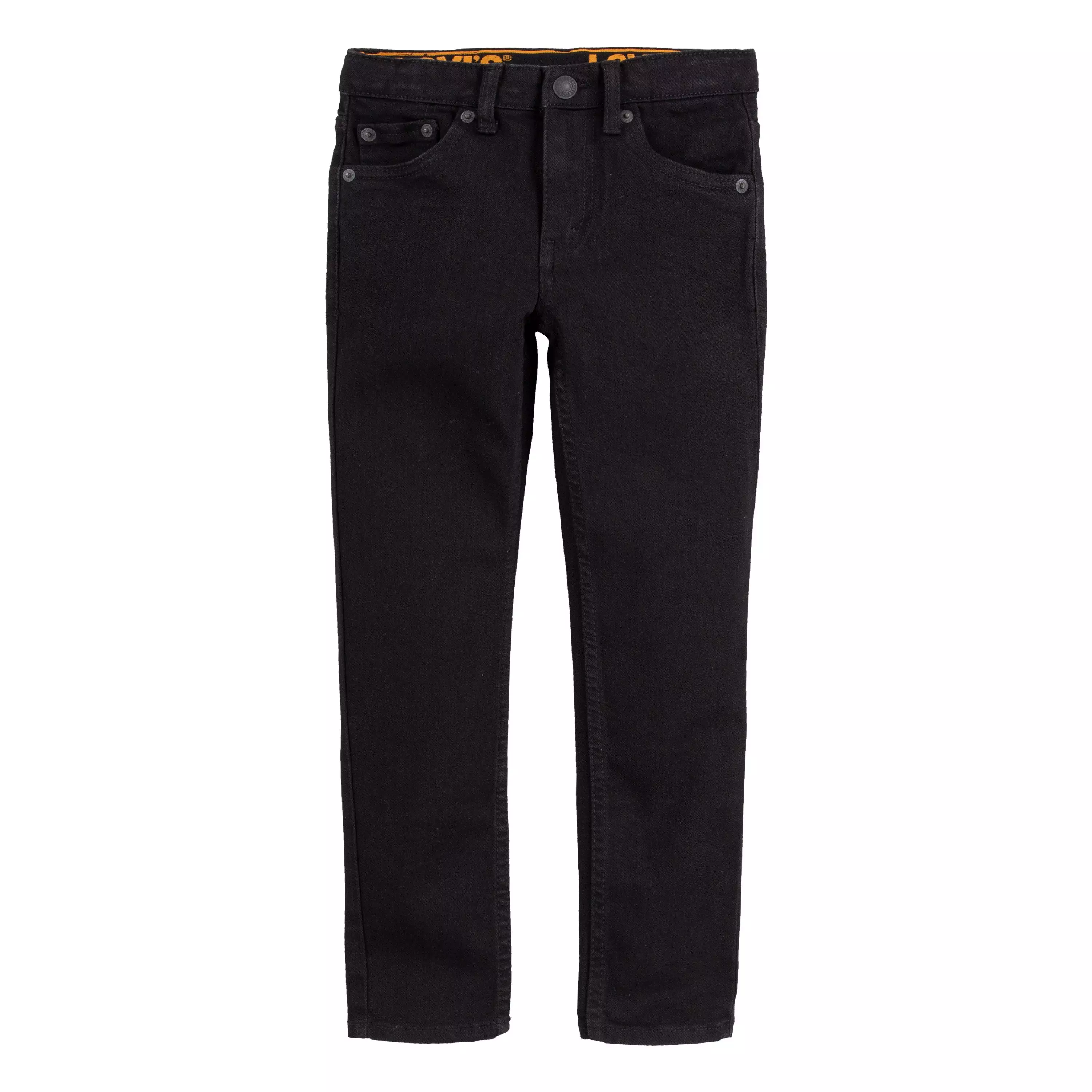 Levi's 510 Eco Performance Skinny Fit Black Wash Little Boys' Black Denim Jeans - BLACK